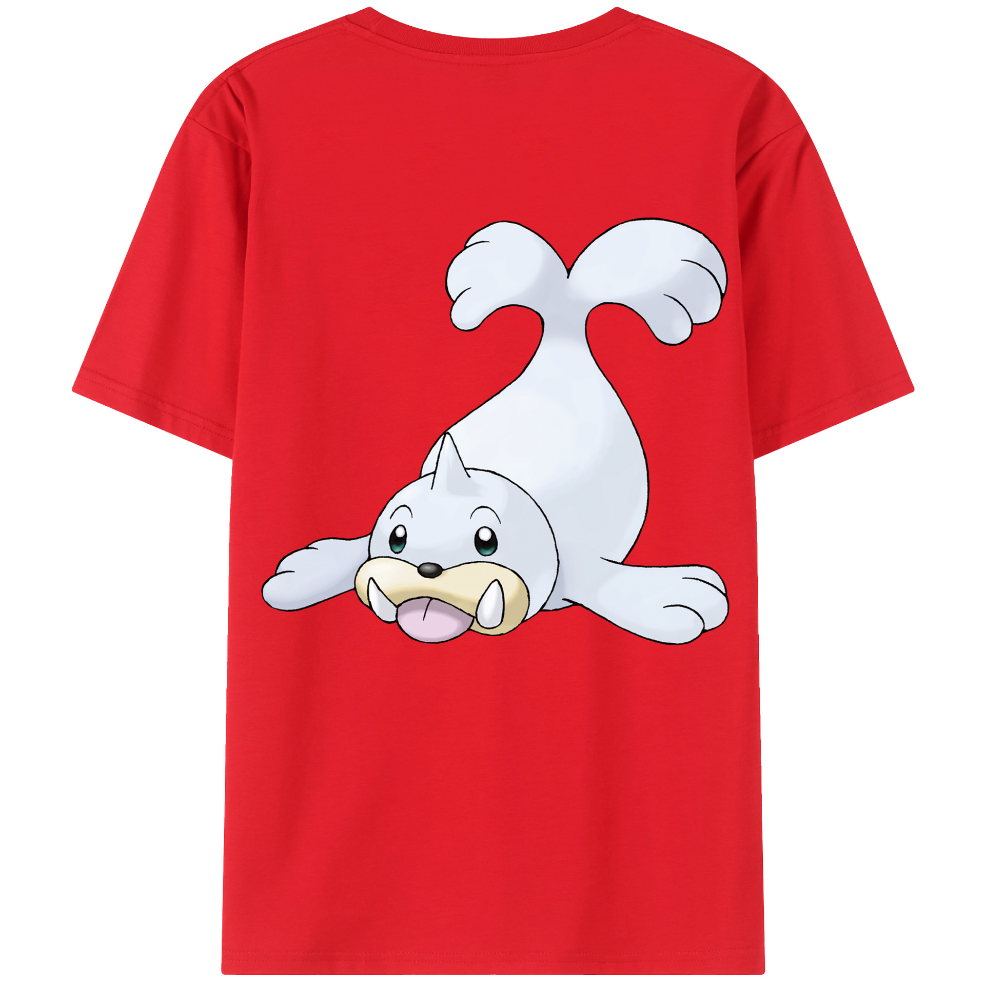 （画像用） ポケットモンスター Pokémon レディース半袖Tシャツ(バックプリント)