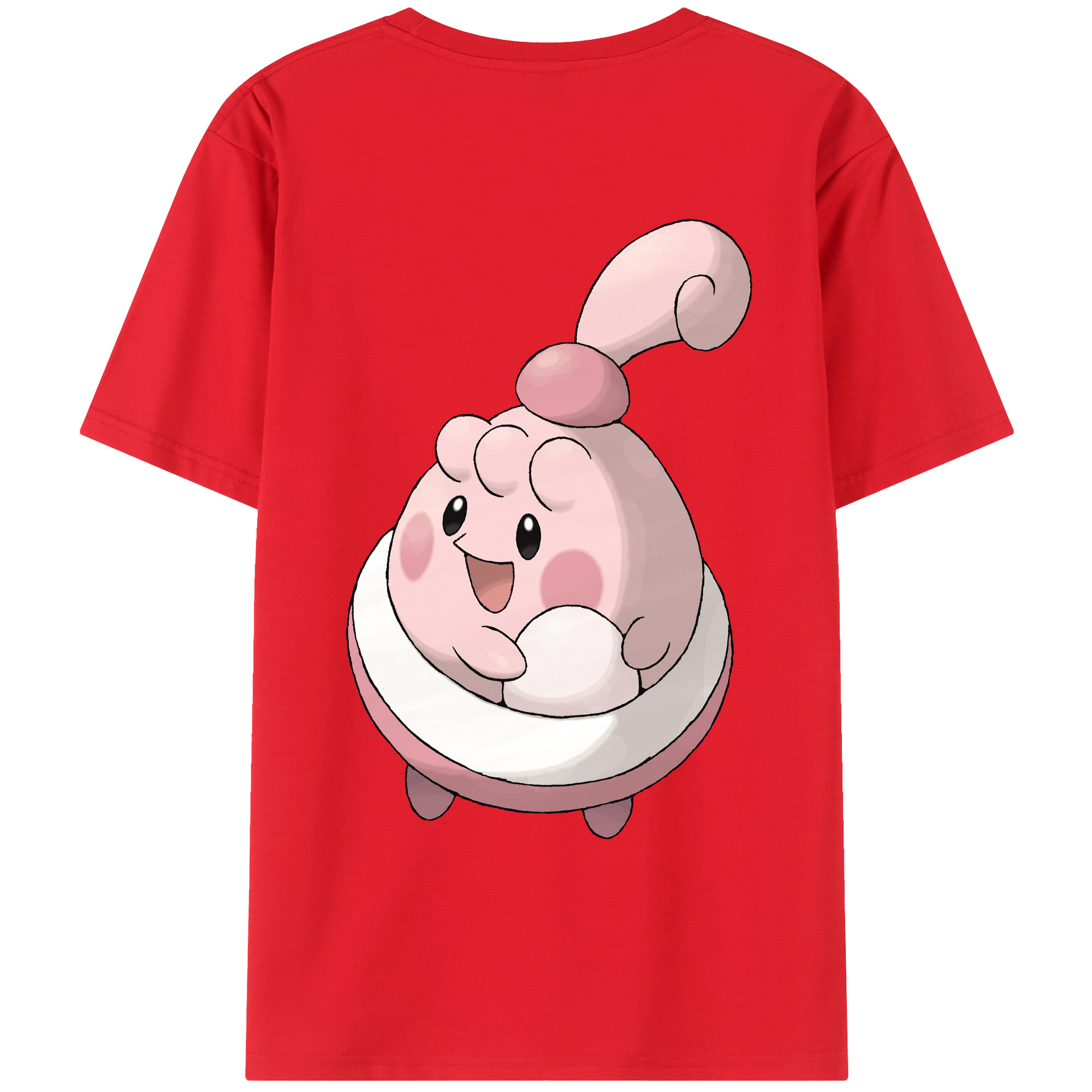 （画像用） ポケットモンスター Pokémon レディース半袖Tシャツ(バックプリント)