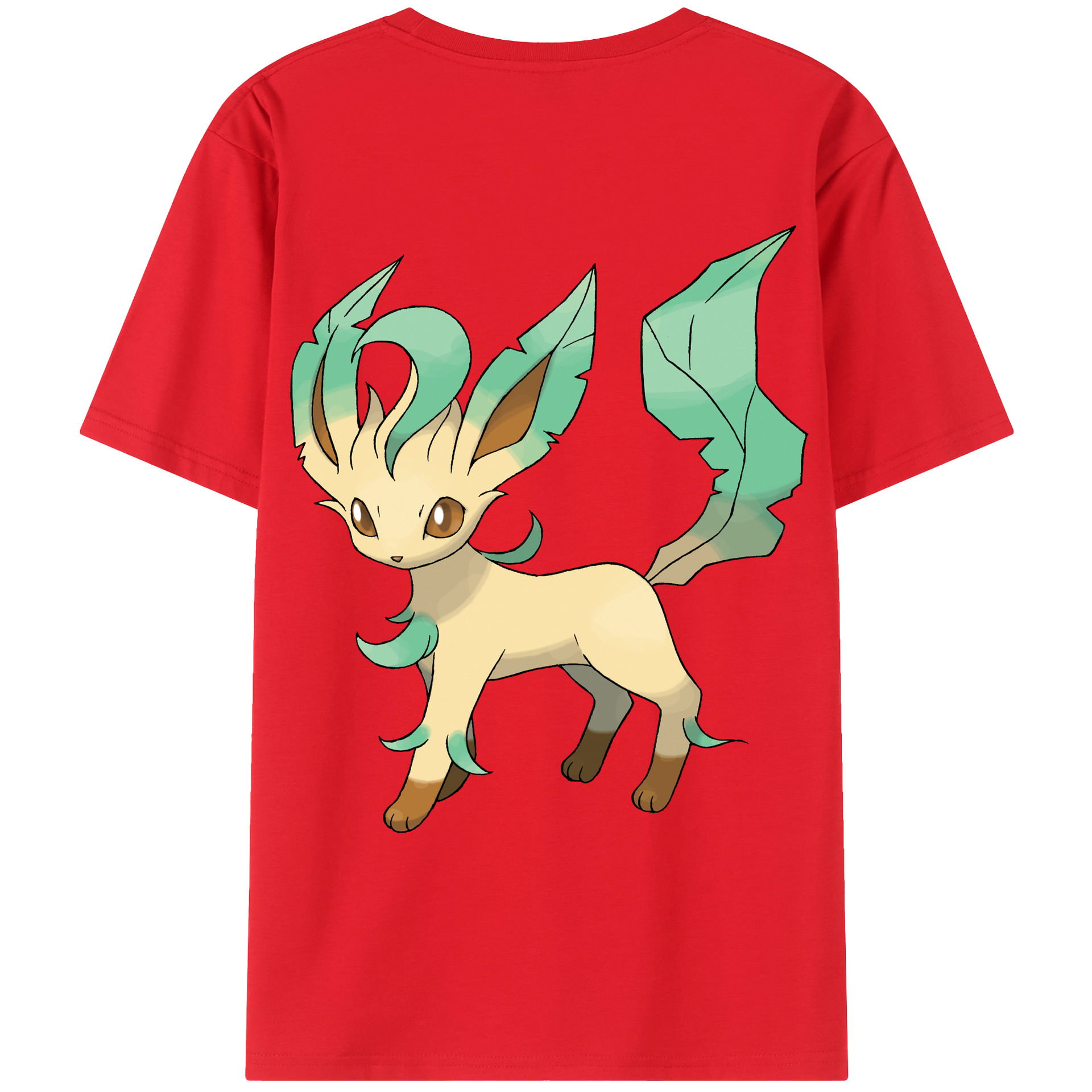 （画像用） ポケットモンスター Pokémon レディース半袖Tシャツ(バックプリント)