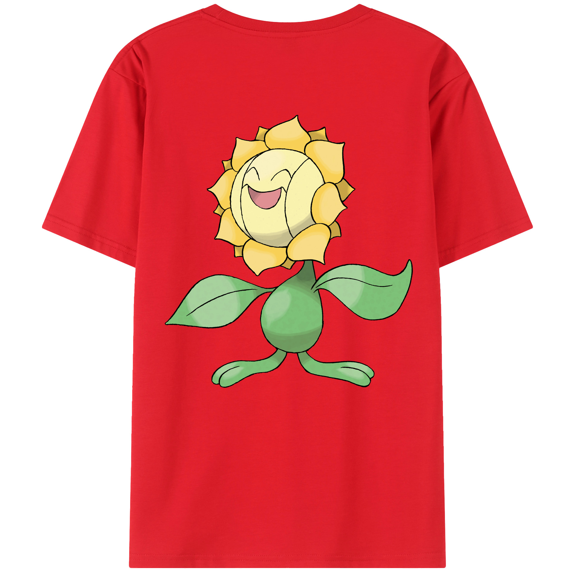 （画像用） ポケットモンスター Pokémon レディース半袖Tシャツ(バックプリント)
