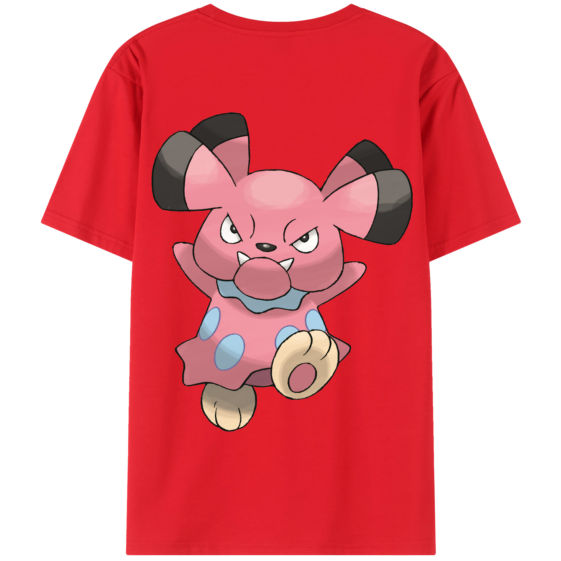 （画像用） ポケットモンスター Pokémon レディース半袖Tシャツ(バックプリント)
