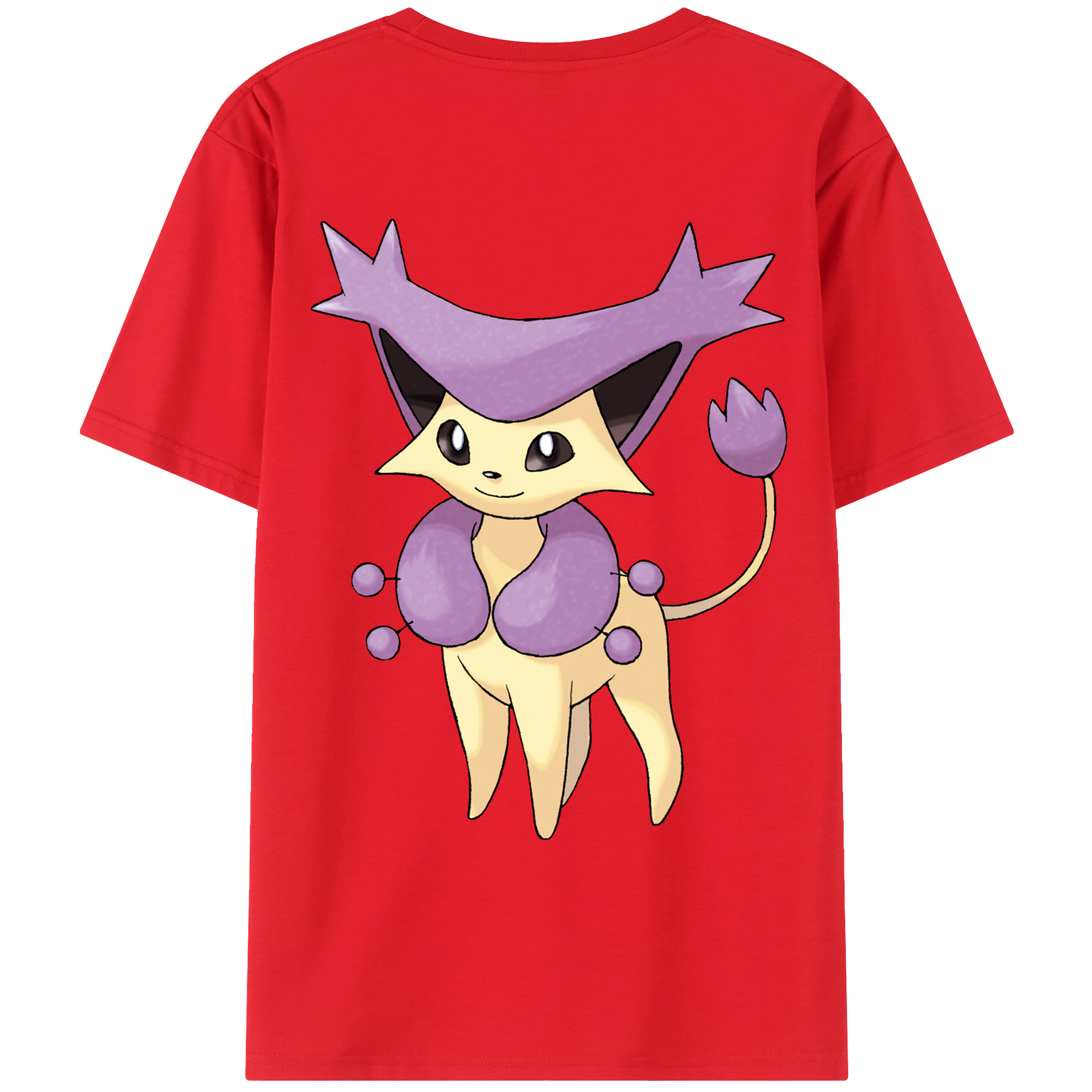 （画像用） ポケットモンスター Pokémon レディース半袖Tシャツ(バックプリント)