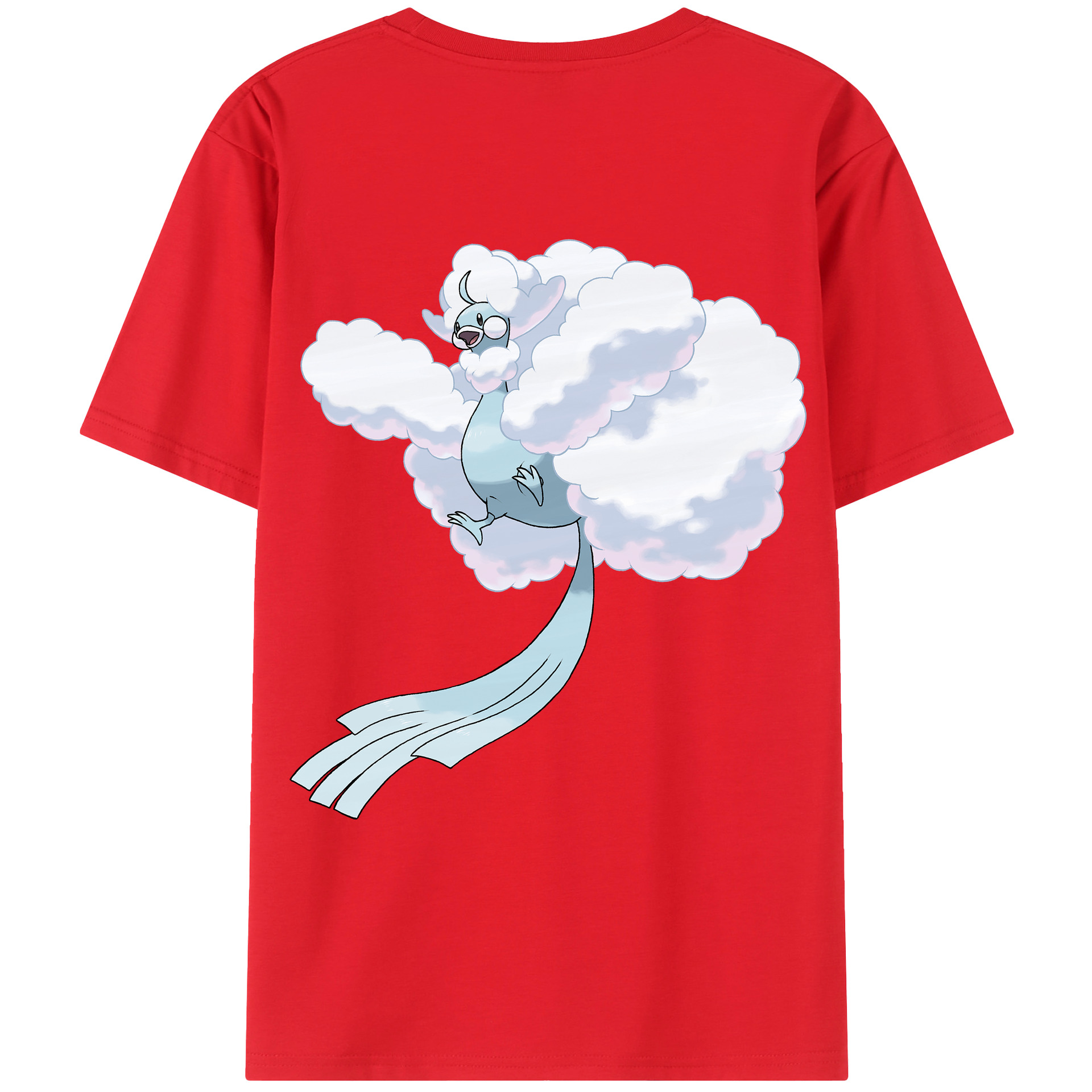 （画像用） ポケットモンスター Pokémon レディース半袖Tシャツ(バックプリント)