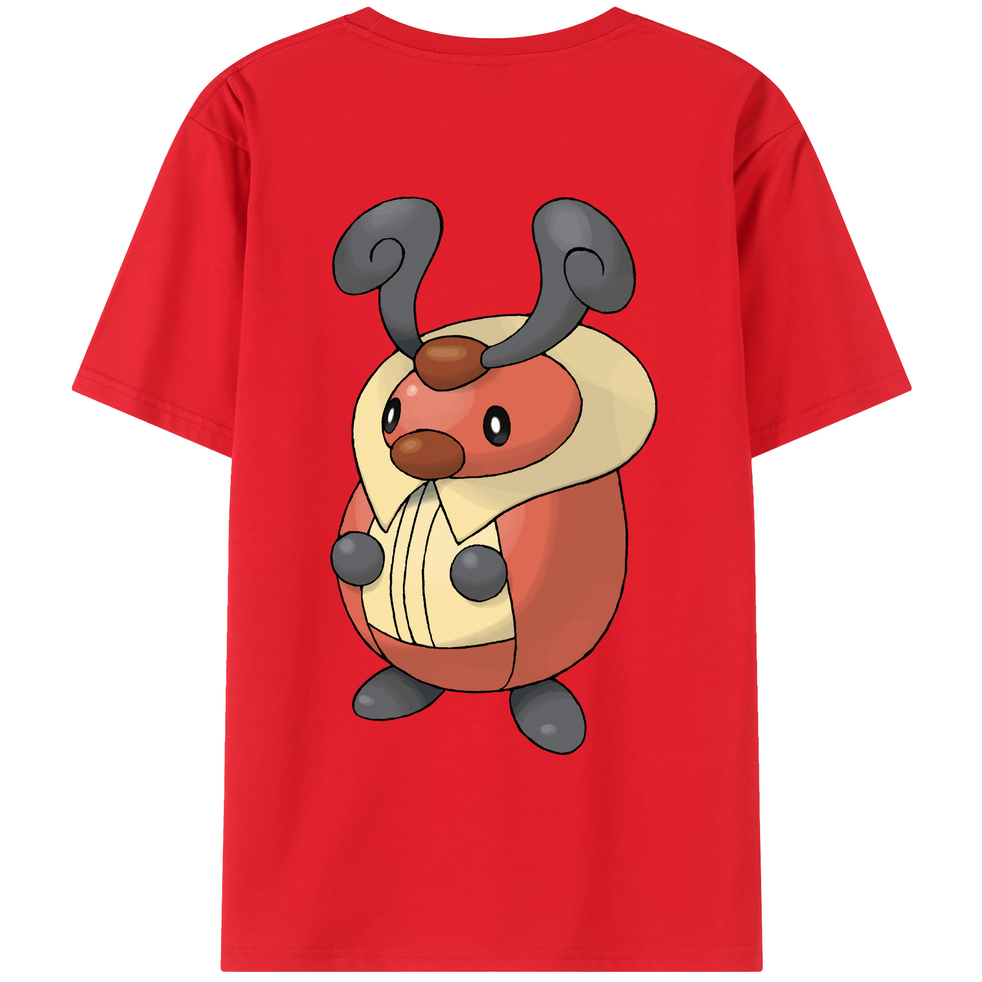 （画像用） ポケットモンスター Pokémon レディース半袖Tシャツ(バックプリント)