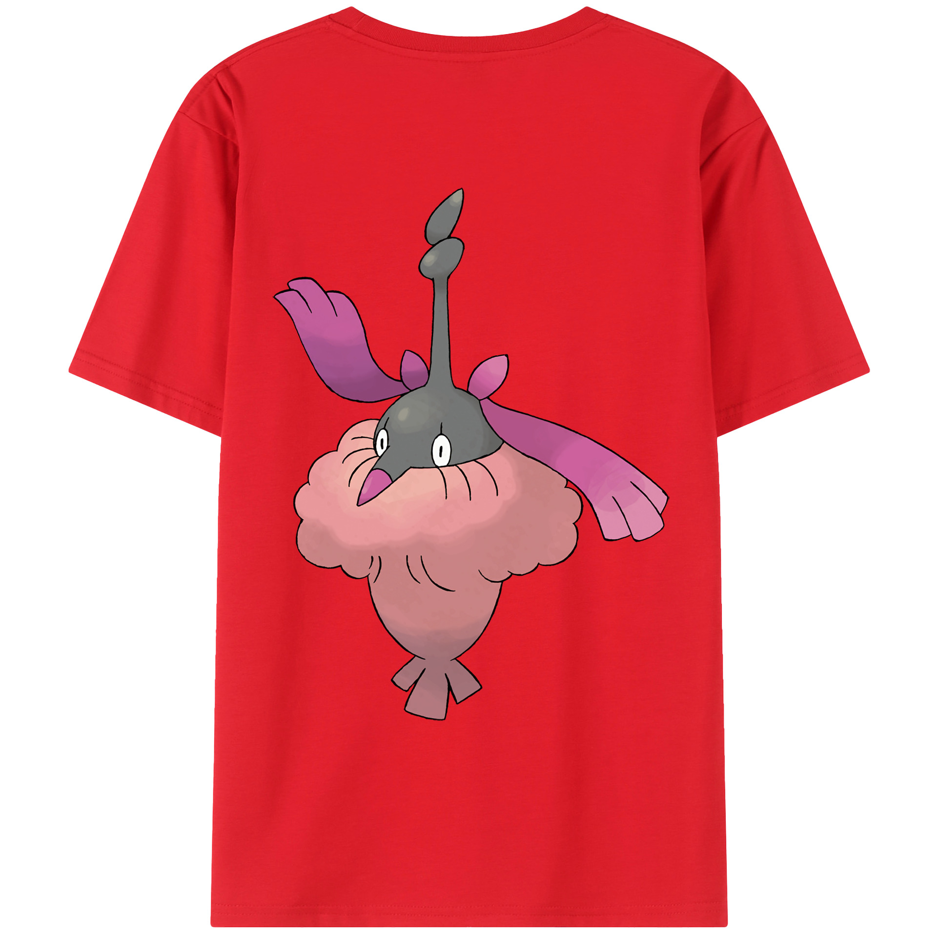 （画像用） ポケットモンスター Pokémon レディース半袖Tシャツ(バックプリント)