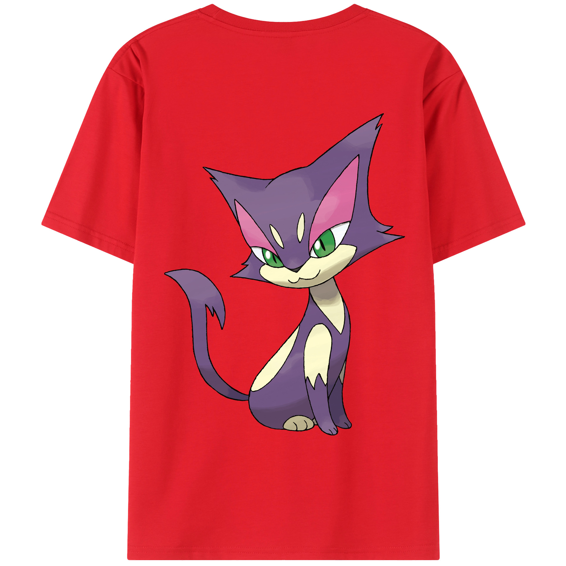 （画像用） ポケットモンスター Pokémon レディース半袖Tシャツ(バックプリント)