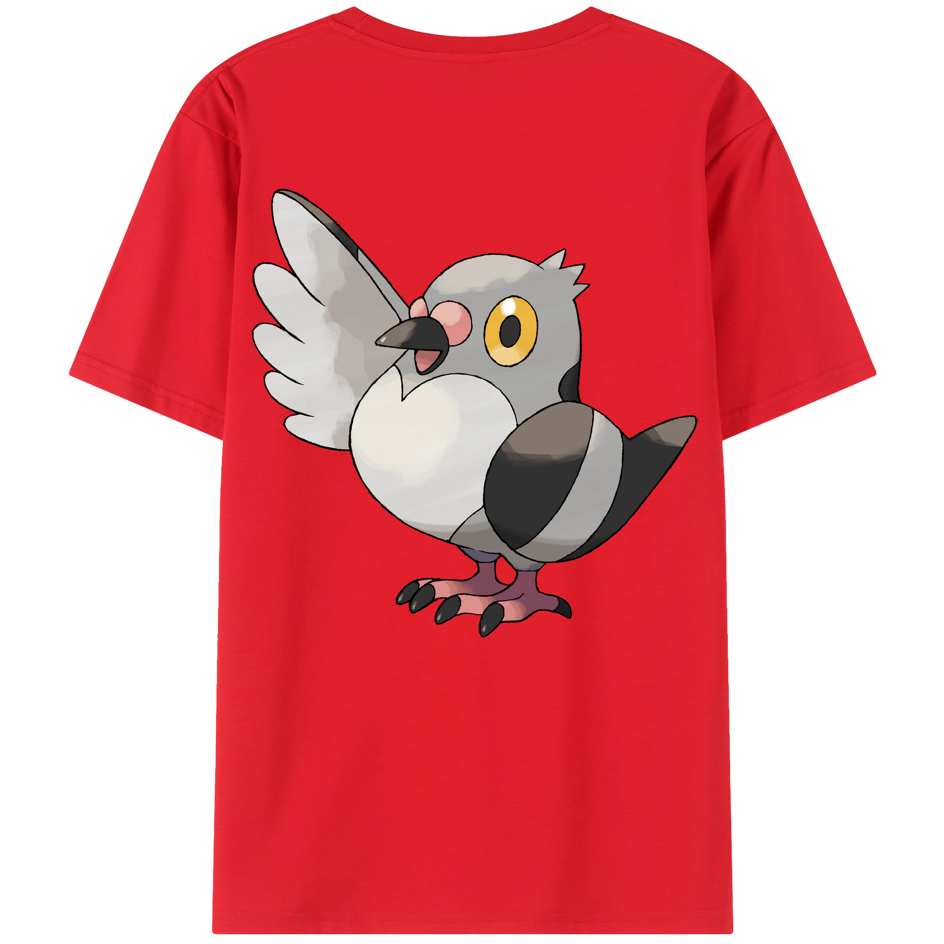 （画像用） ポケットモンスター Pokémon レディース半袖Tシャツ(バックプリント)