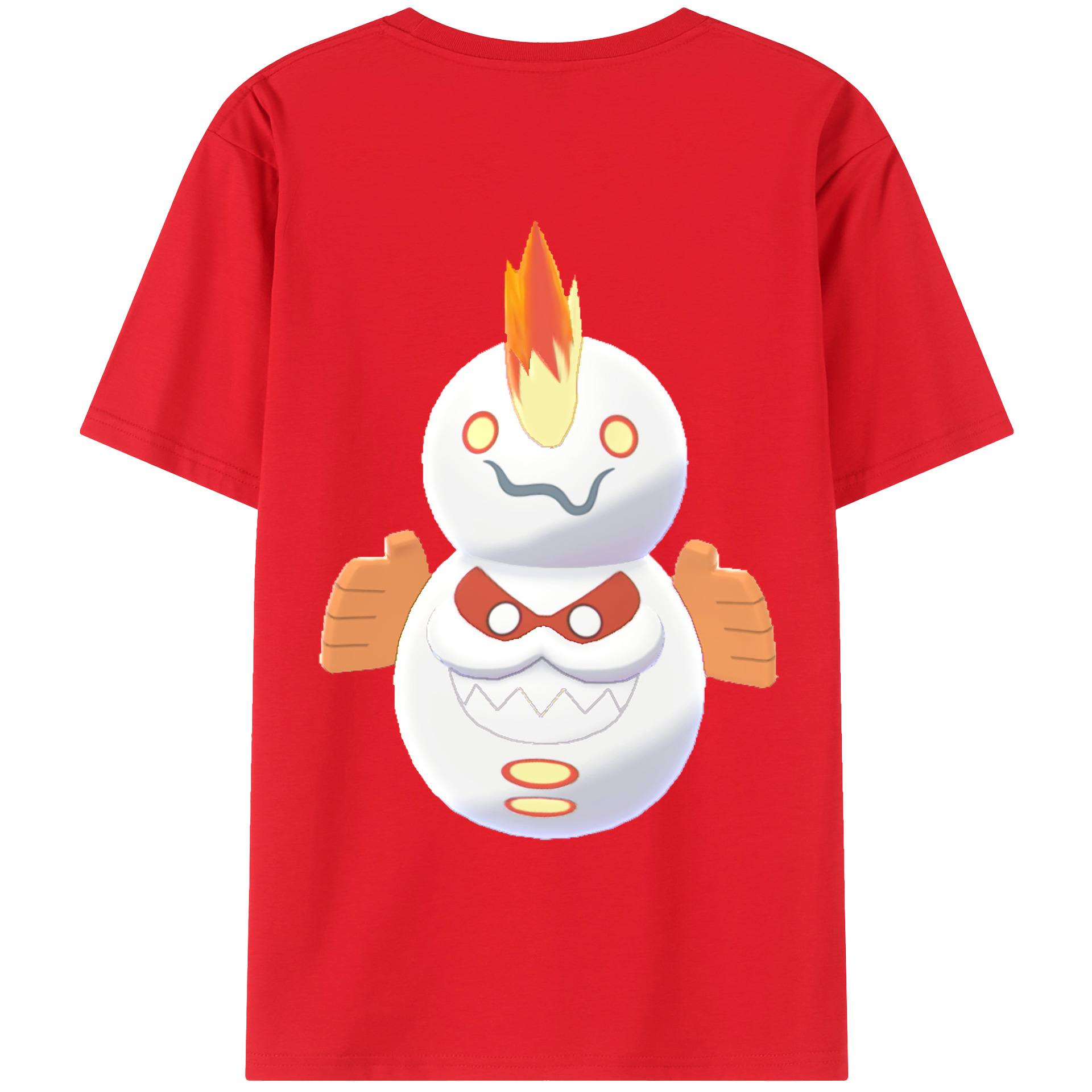 （画像用） ポケットモンスター Pokémon レディース半袖Tシャツ(バックプリント)