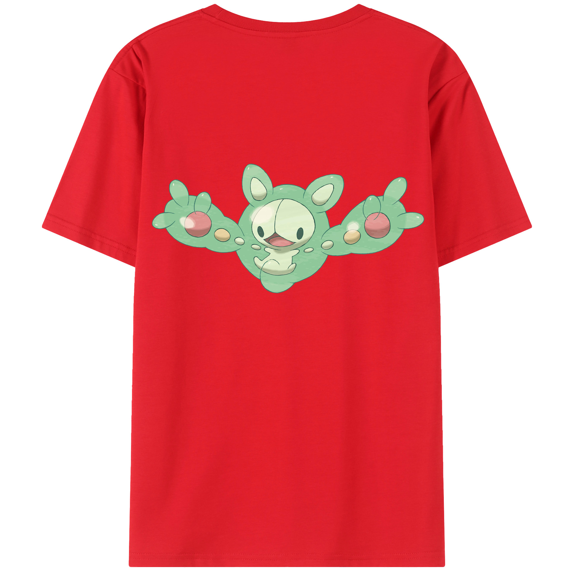 （画像用） ポケットモンスター Pokémon レディース半袖Tシャツ(バックプリント)