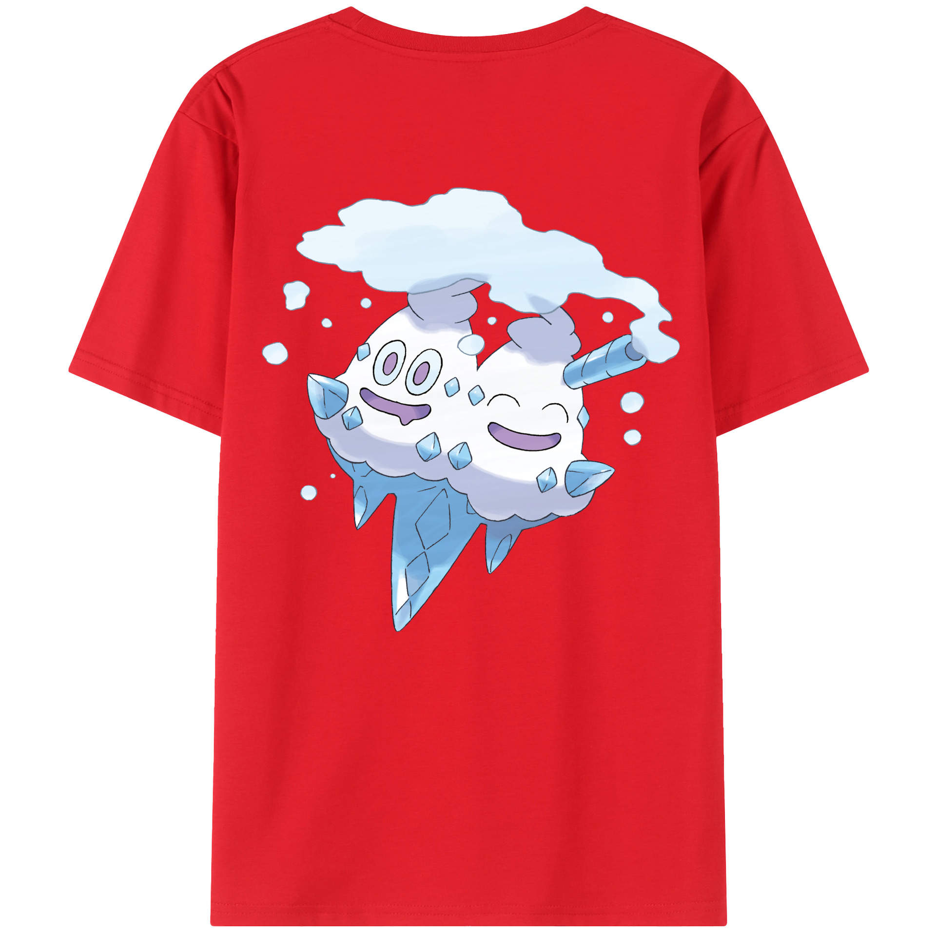 （画像用） ポケットモンスター Pokémon レディース半袖Tシャツ(バックプリント)