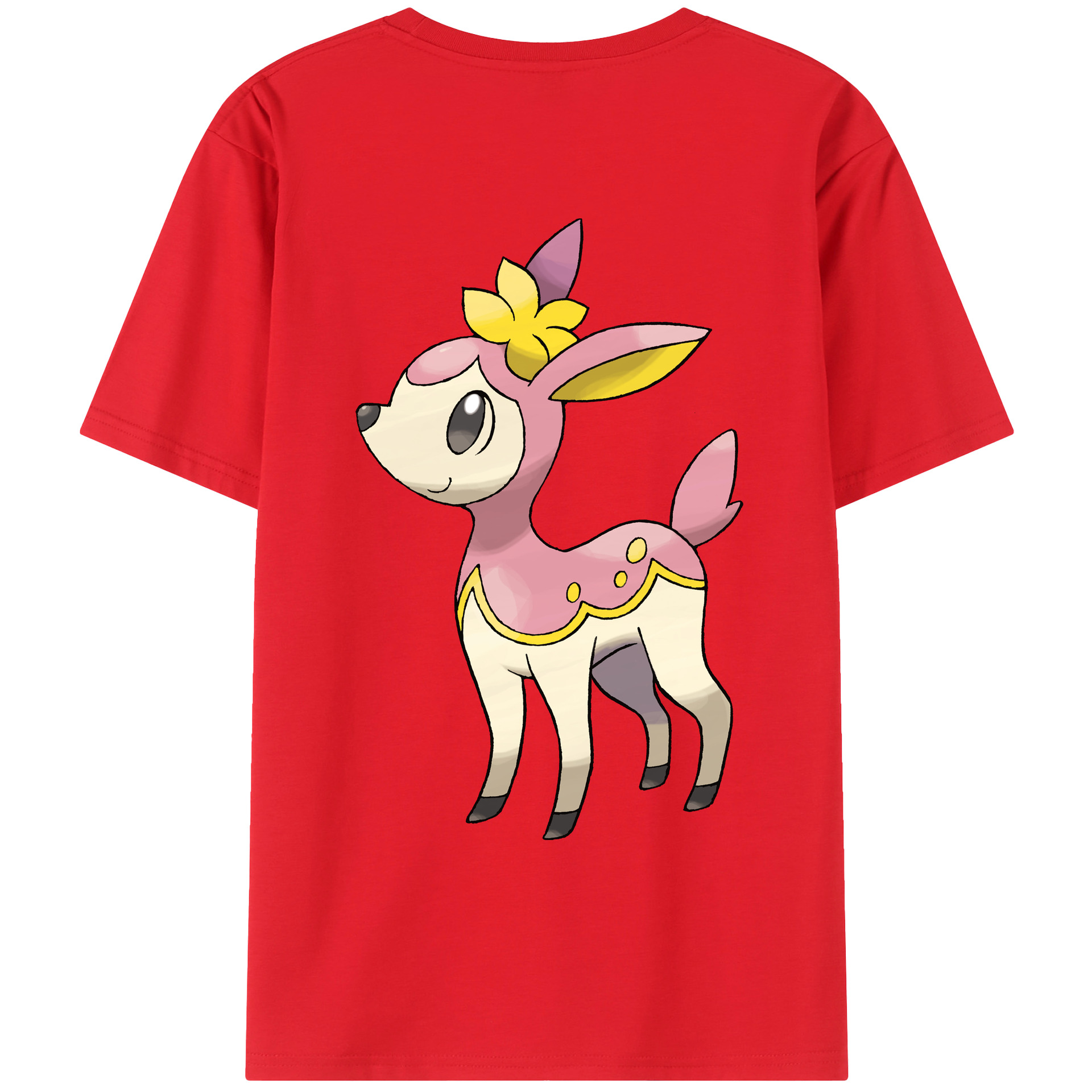 （画像用） ポケットモンスター Pokémon レディース半袖Tシャツ(バックプリント)