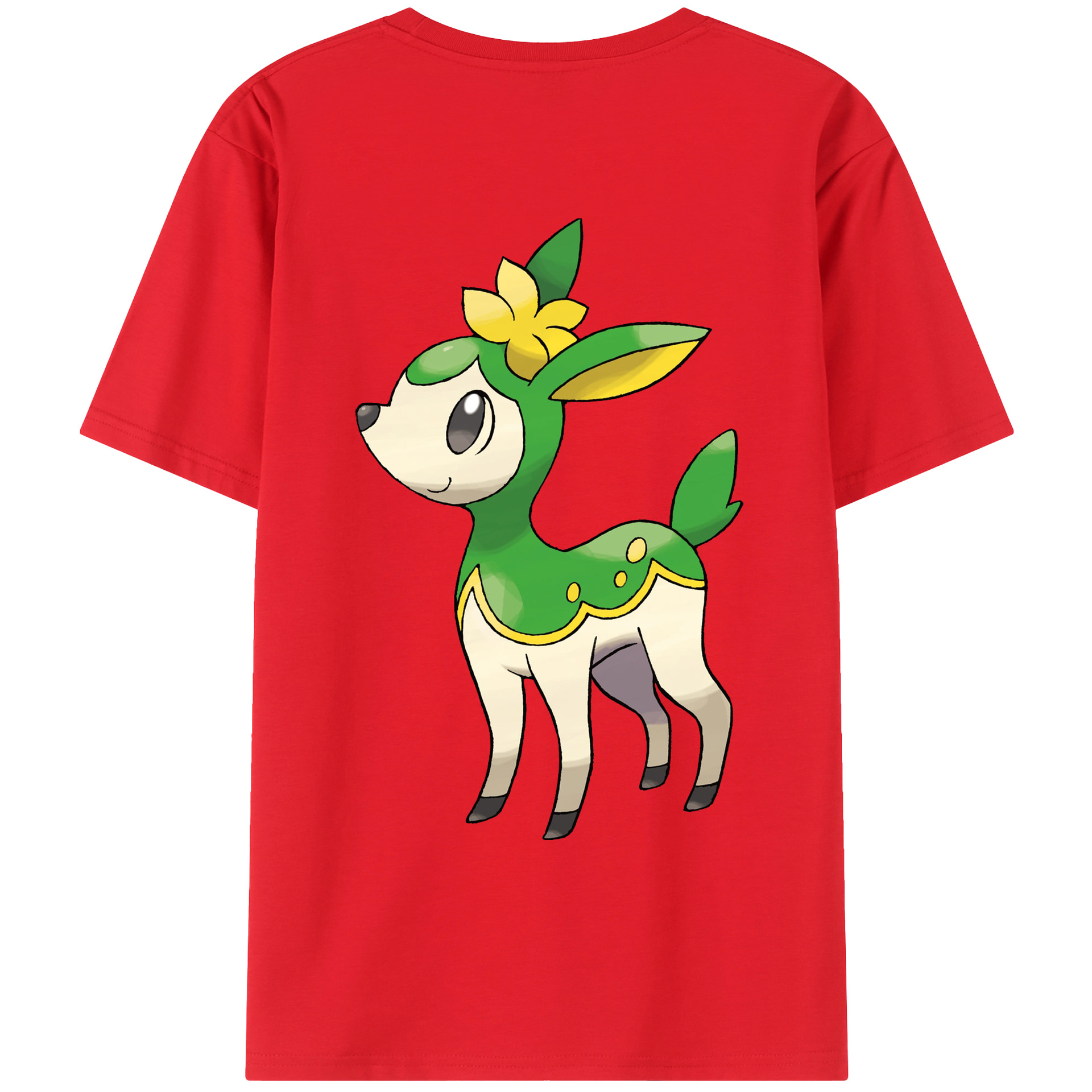 （画像用） ポケットモンスター Pokémon レディース半袖Tシャツ(バックプリント)