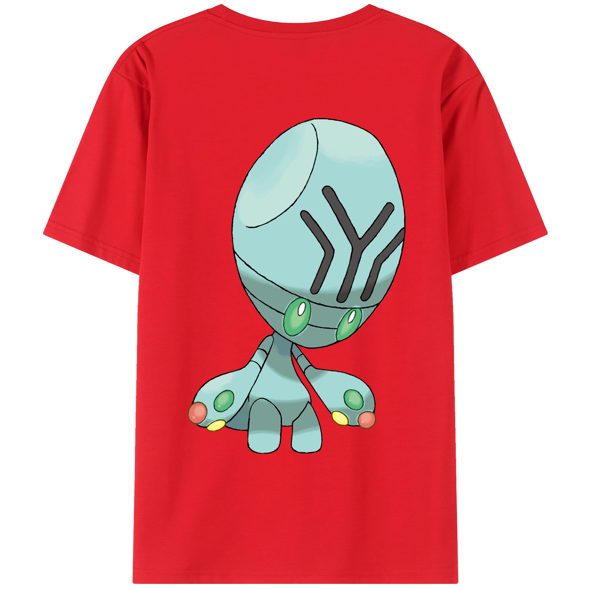 （画像用） ポケットモンスター Pokémon レディース半袖Tシャツ(バックプリント)