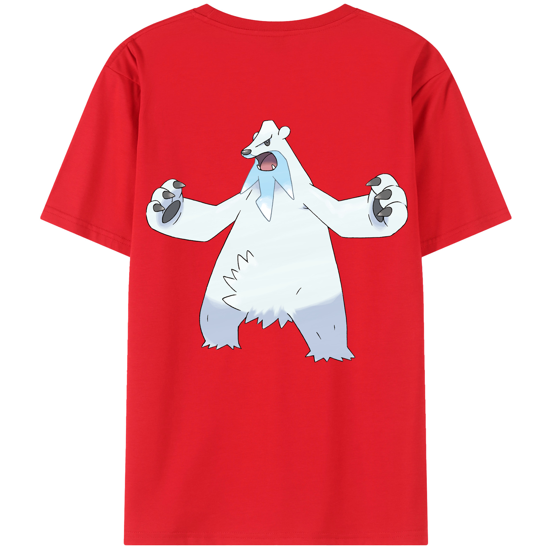 （画像用） ポケットモンスター Pokémon レディース半袖Tシャツ(バックプリント)