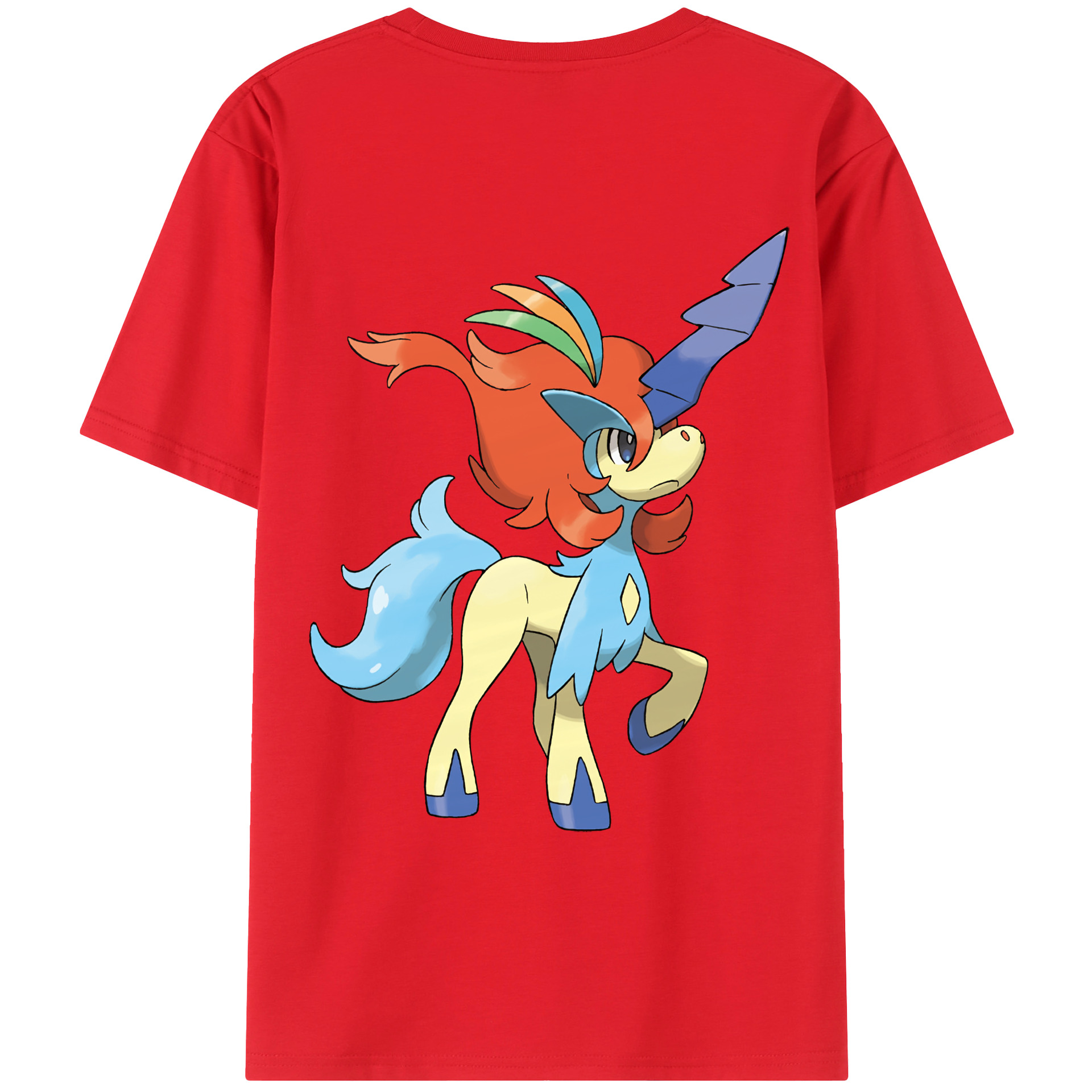 （画像用） ポケットモンスター Pokémon レディース半袖Tシャツ(バックプリント)