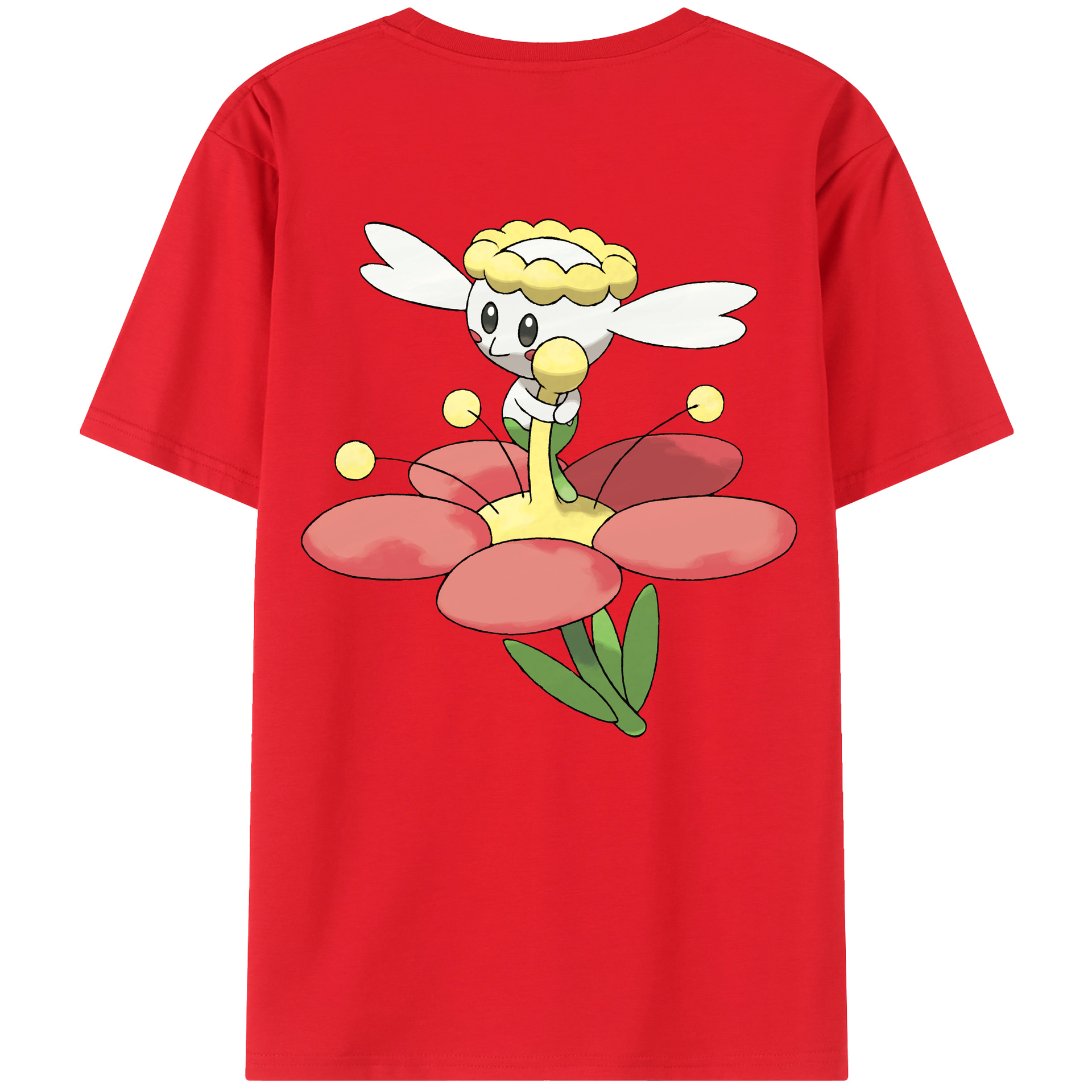 （画像用） ポケットモンスター Pokémon レディース半袖Tシャツ(バックプリント)
