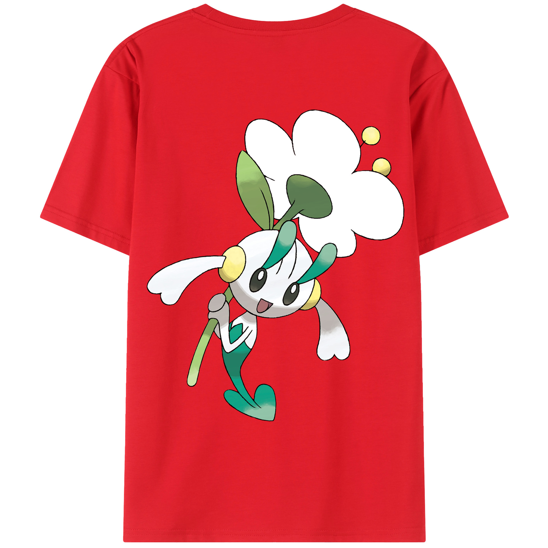 （画像用） ポケットモンスター Pokémon レディース半袖Tシャツ(バックプリント)