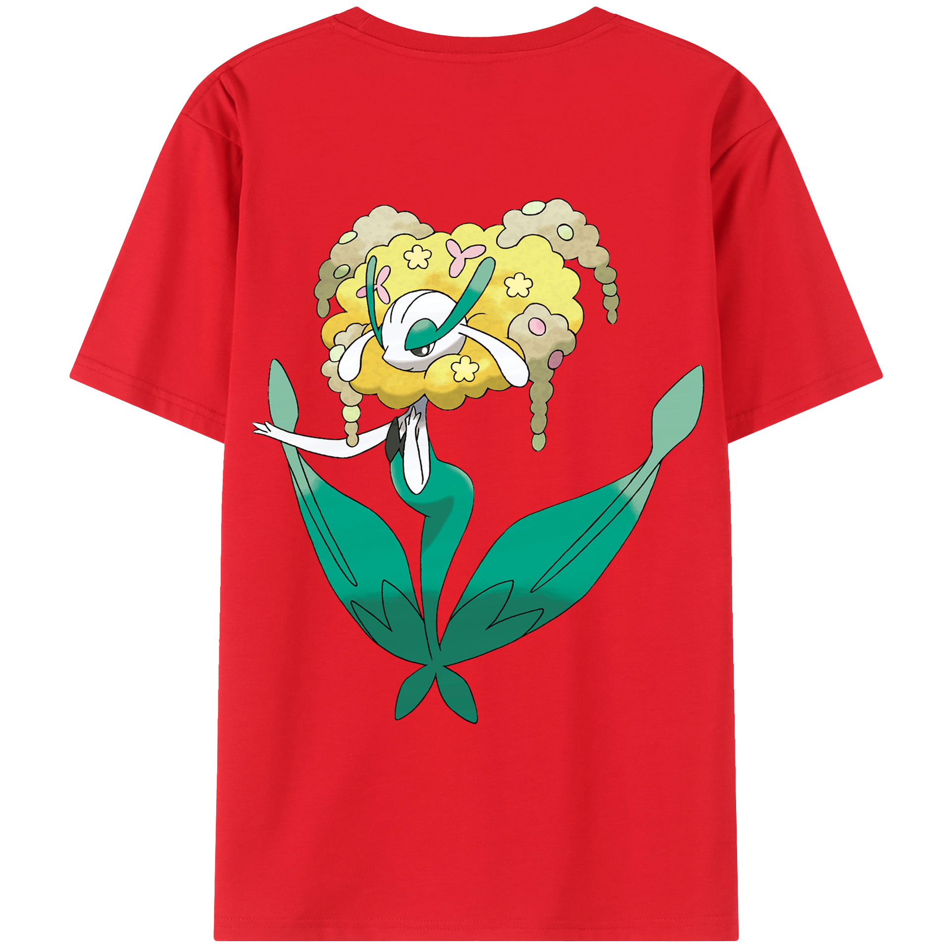 （画像用） ポケットモンスター Pokémon レディース半袖Tシャツ(バックプリント)