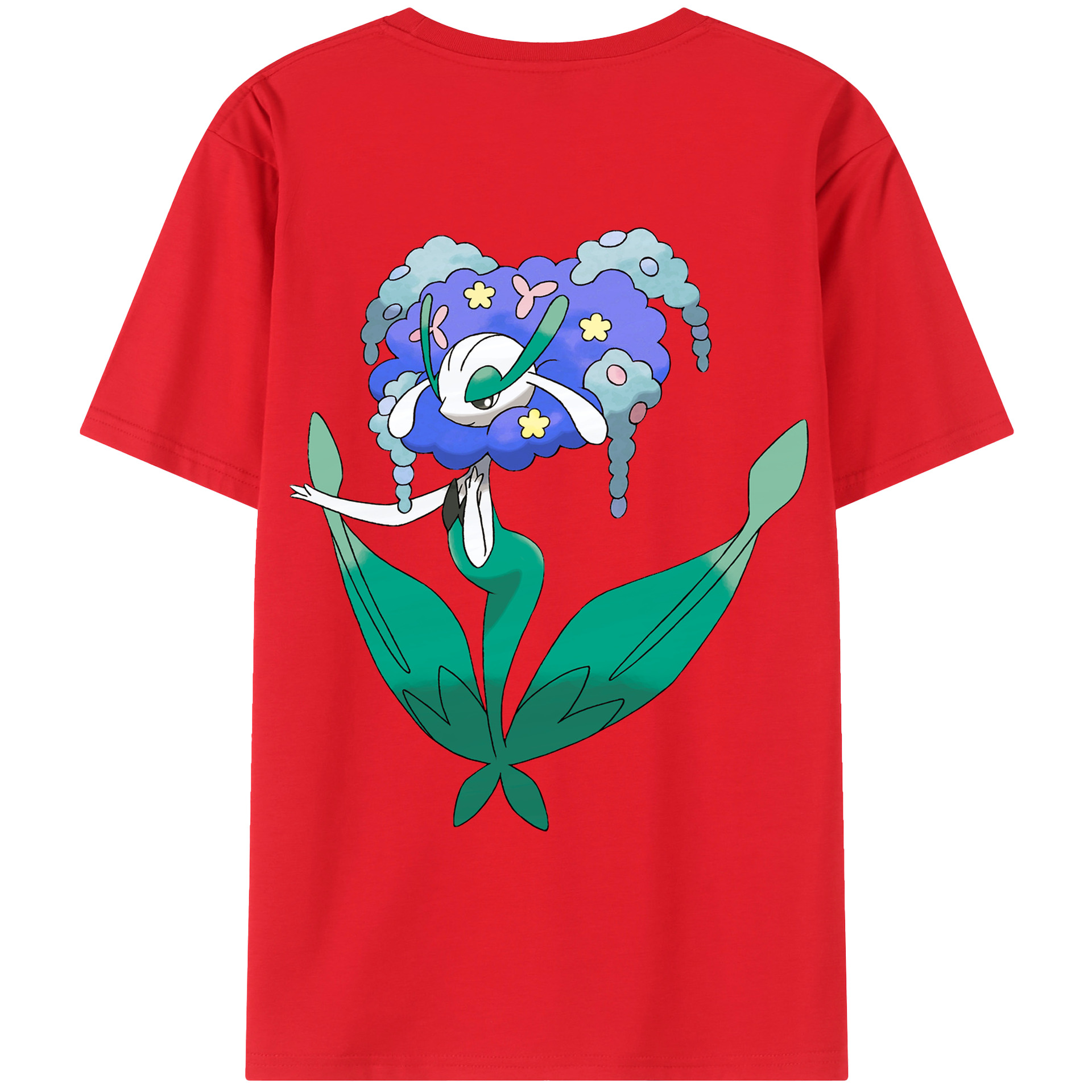 （画像用） ポケットモンスター Pokémon レディース半袖Tシャツ(バックプリント)