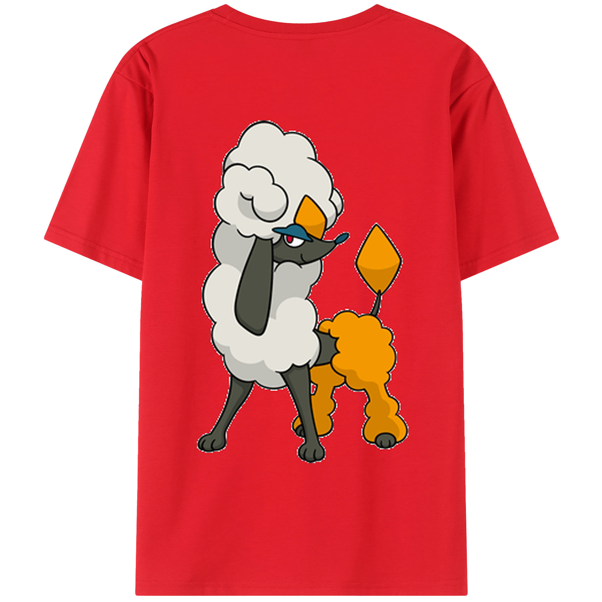（画像用） ポケットモンスター Pokémon レディース半袖Tシャツ(バックプリント)