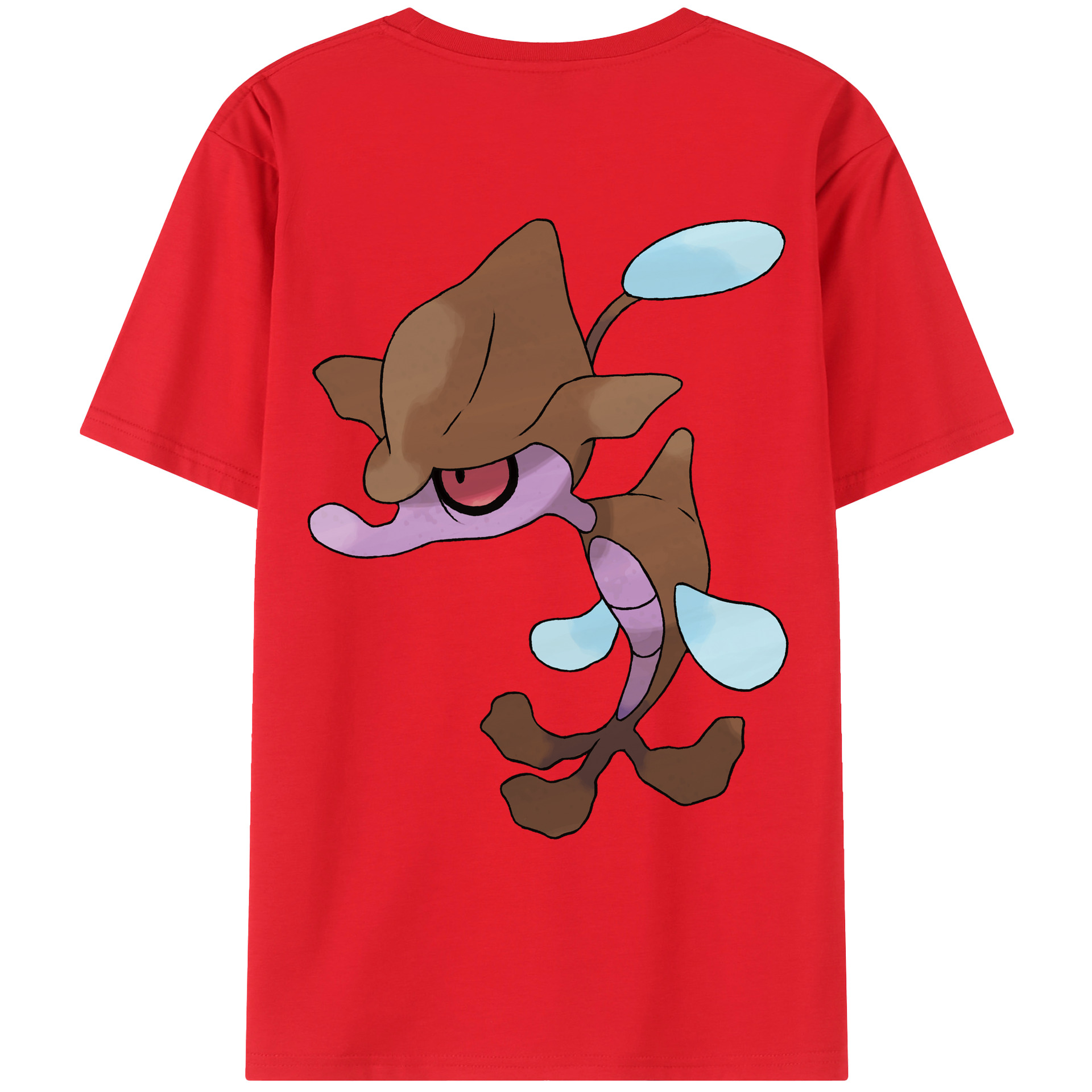 （画像用） ポケットモンスター Pokémon レディース半袖Tシャツ(バックプリント)