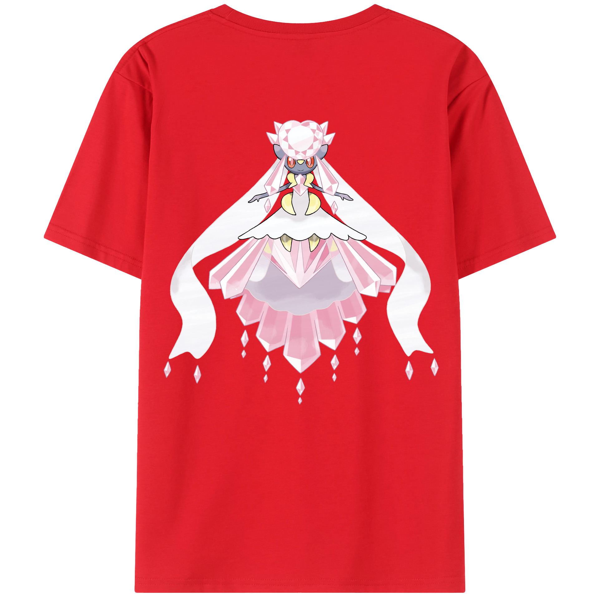 （画像用） ポケットモンスター Pokémon レディース半袖Tシャツ(バックプリント)