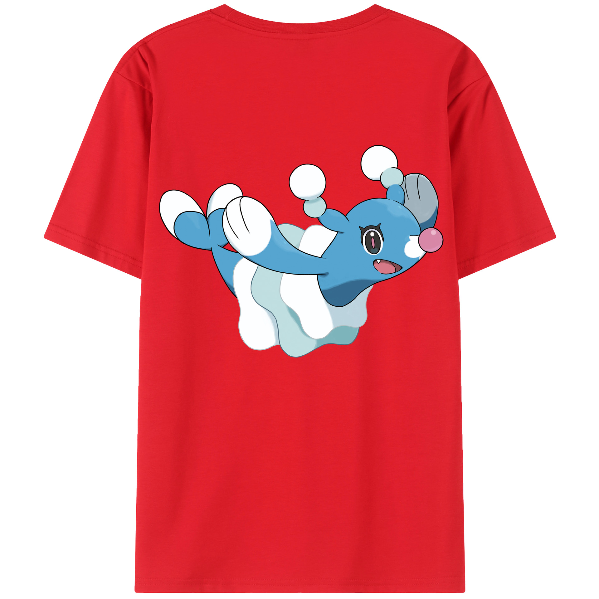 （画像用） ポケットモンスター Pokémon レディース半袖Tシャツ(バックプリント)