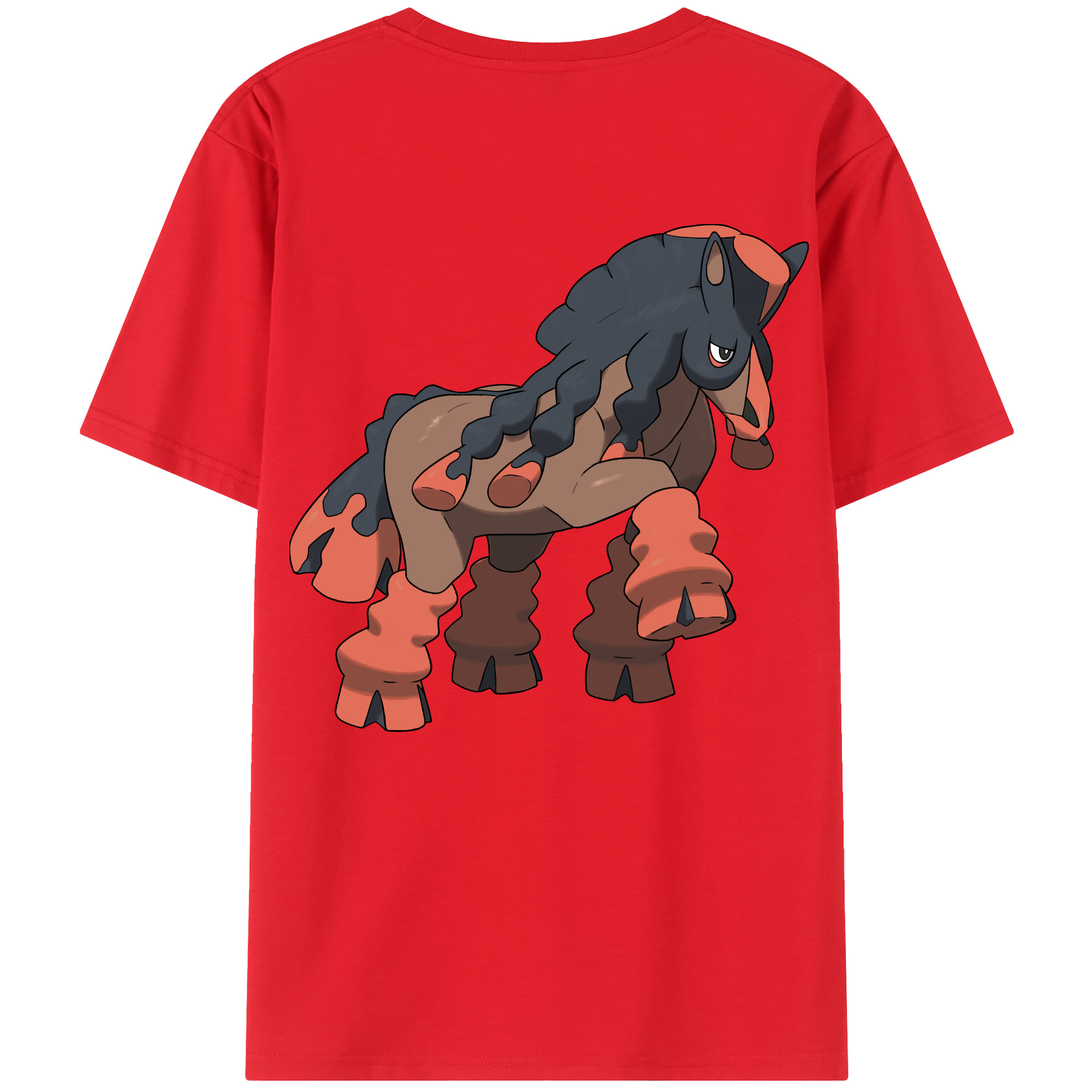（画像用） ポケットモンスター Pokémon レディース半袖Tシャツ(バックプリント)