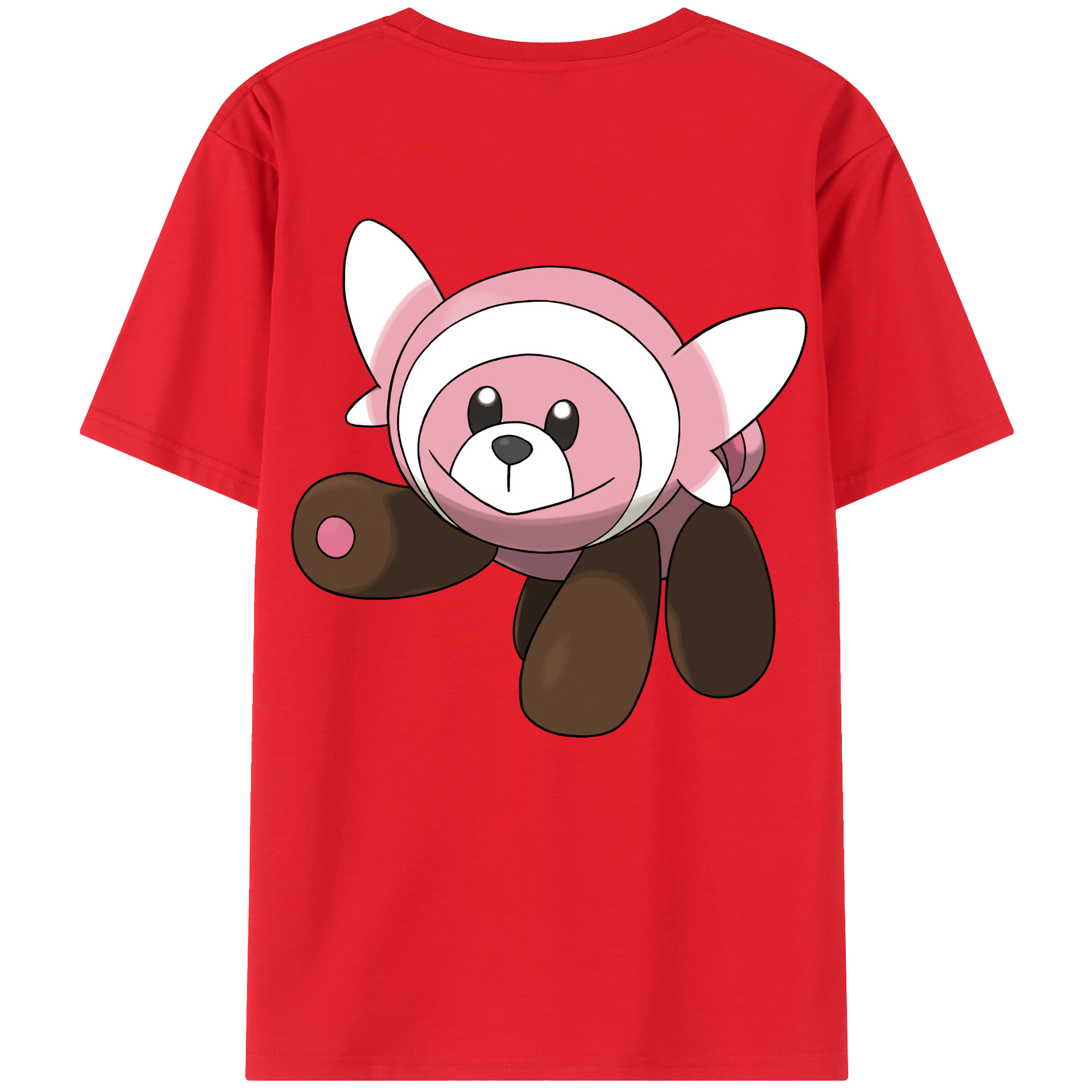 （画像用） ポケットモンスター Pokémon レディース半袖Tシャツ(バックプリント)