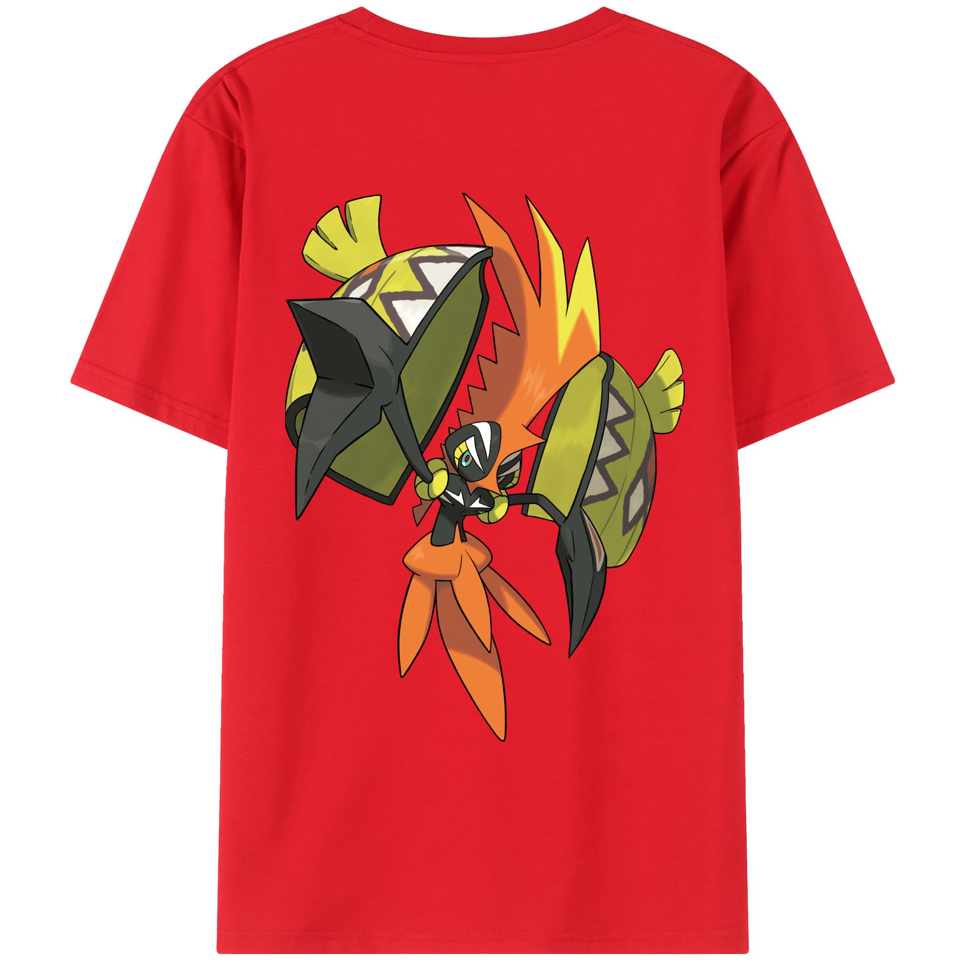 （画像用） ポケットモンスター Pokémon レディース半袖Tシャツ(バックプリント)