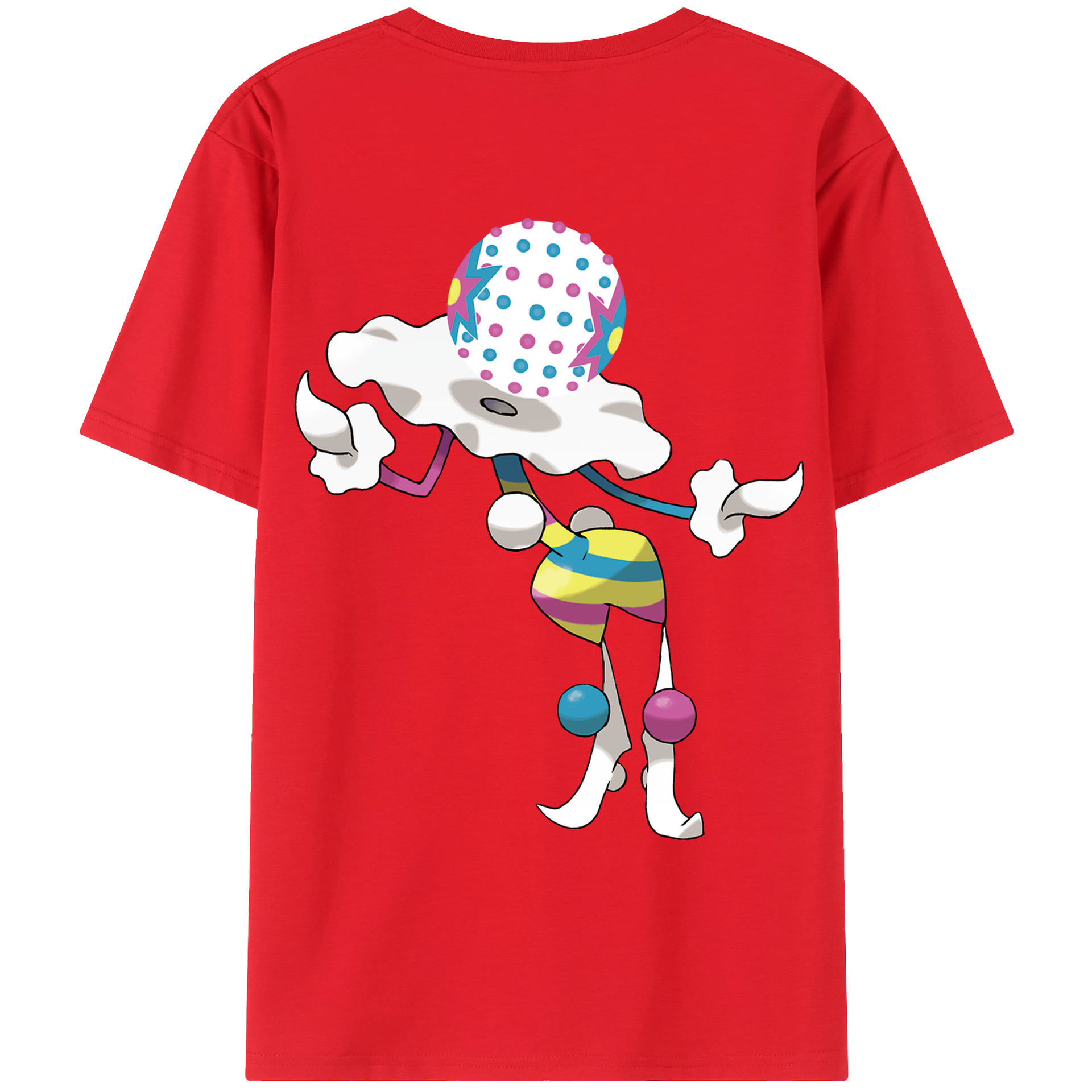 （画像用） ポケットモンスター Pokémon レディース半袖Tシャツ(バックプリント)