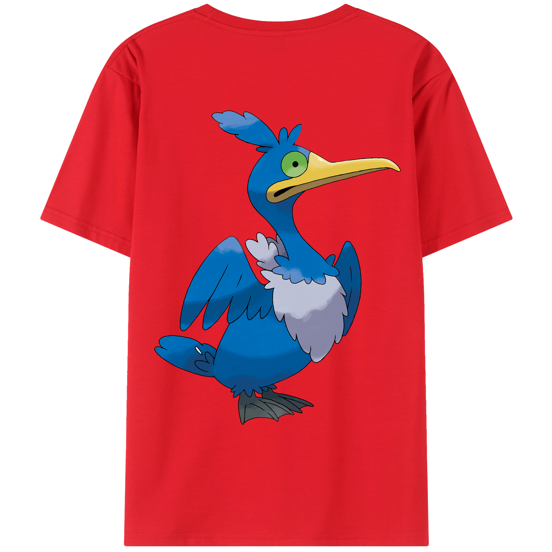（画像用） ポケットモンスター Pokémon レディース半袖Tシャツ(バックプリント)
