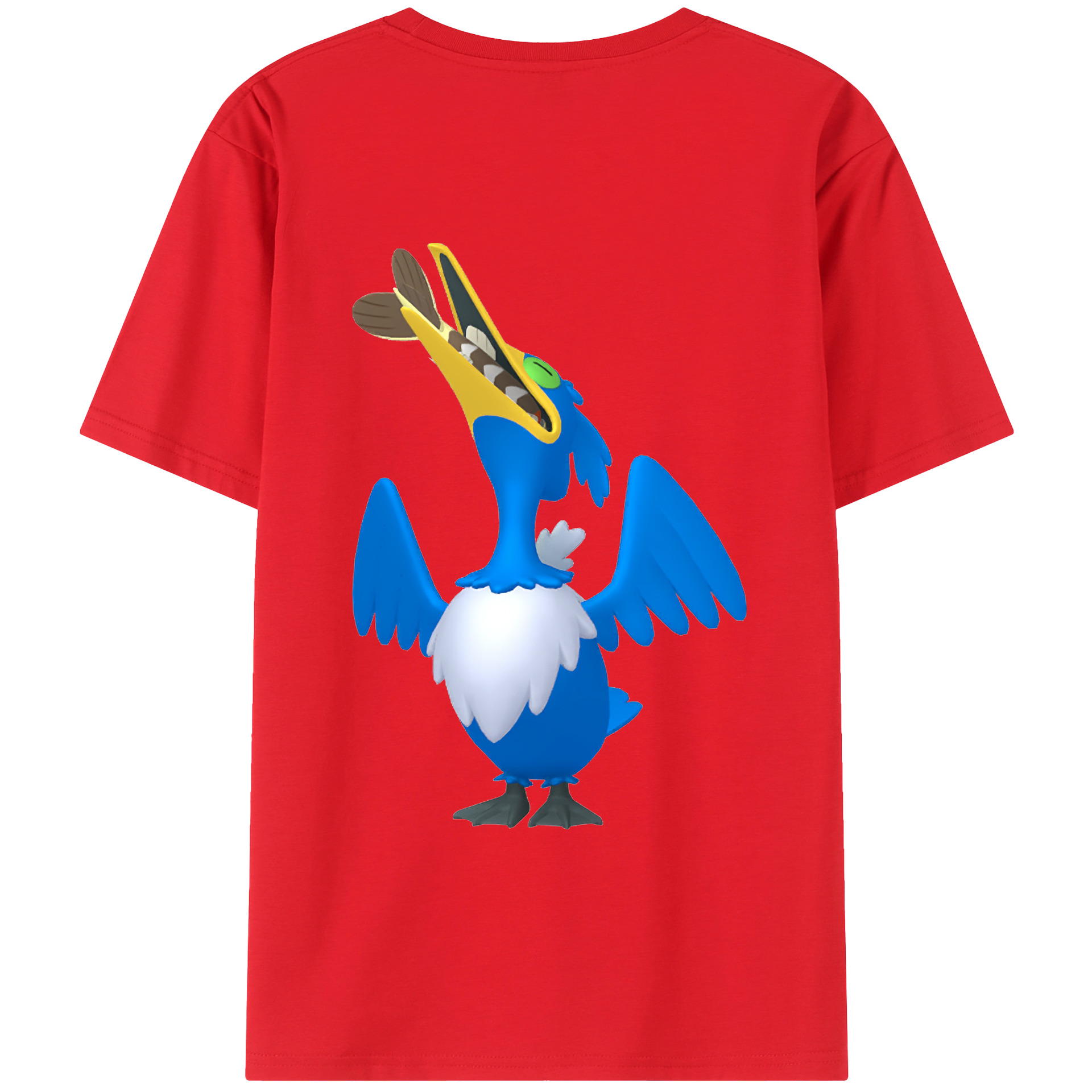 （画像用） ポケットモンスター Pokémon レディース半袖Tシャツ(バックプリント)