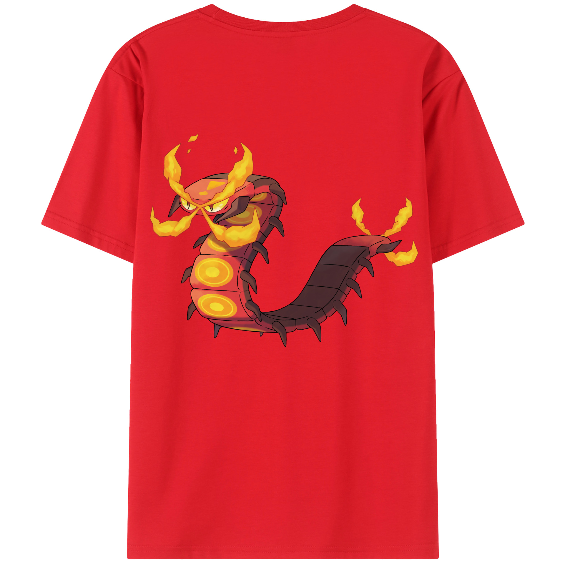 （画像用） ポケットモンスター Pokémon レディース半袖Tシャツ(バックプリント)
