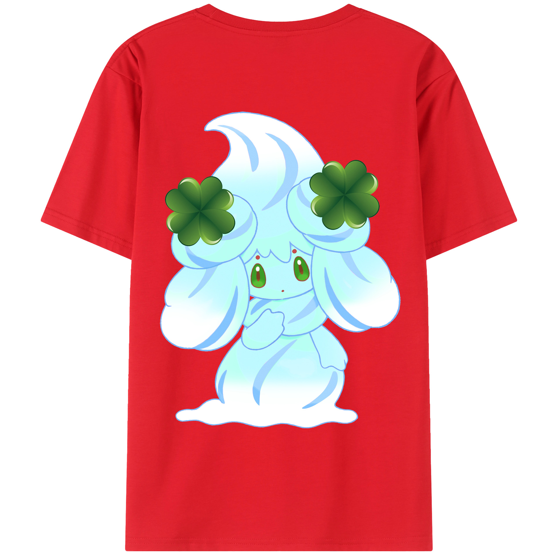 （画像用） ポケットモンスター Pokémon レディース半袖Tシャツ(バックプリント)