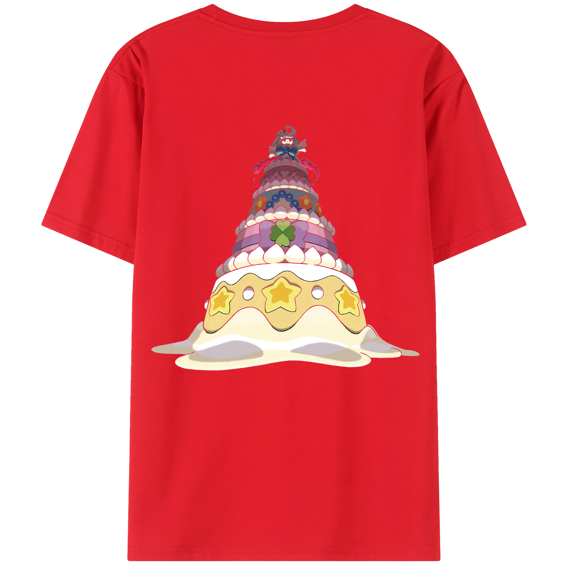 （画像用） ポケットモンスター Pokémon レディース半袖Tシャツ(バックプリント)