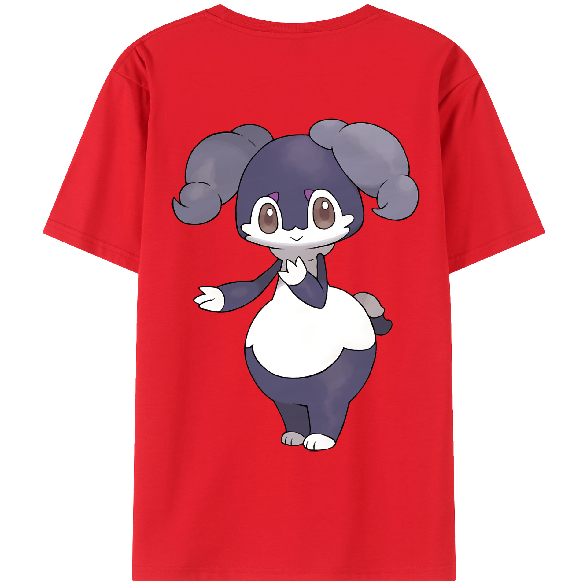 （画像用） ポケットモンスター Pokémon レディース半袖Tシャツ(バックプリント)