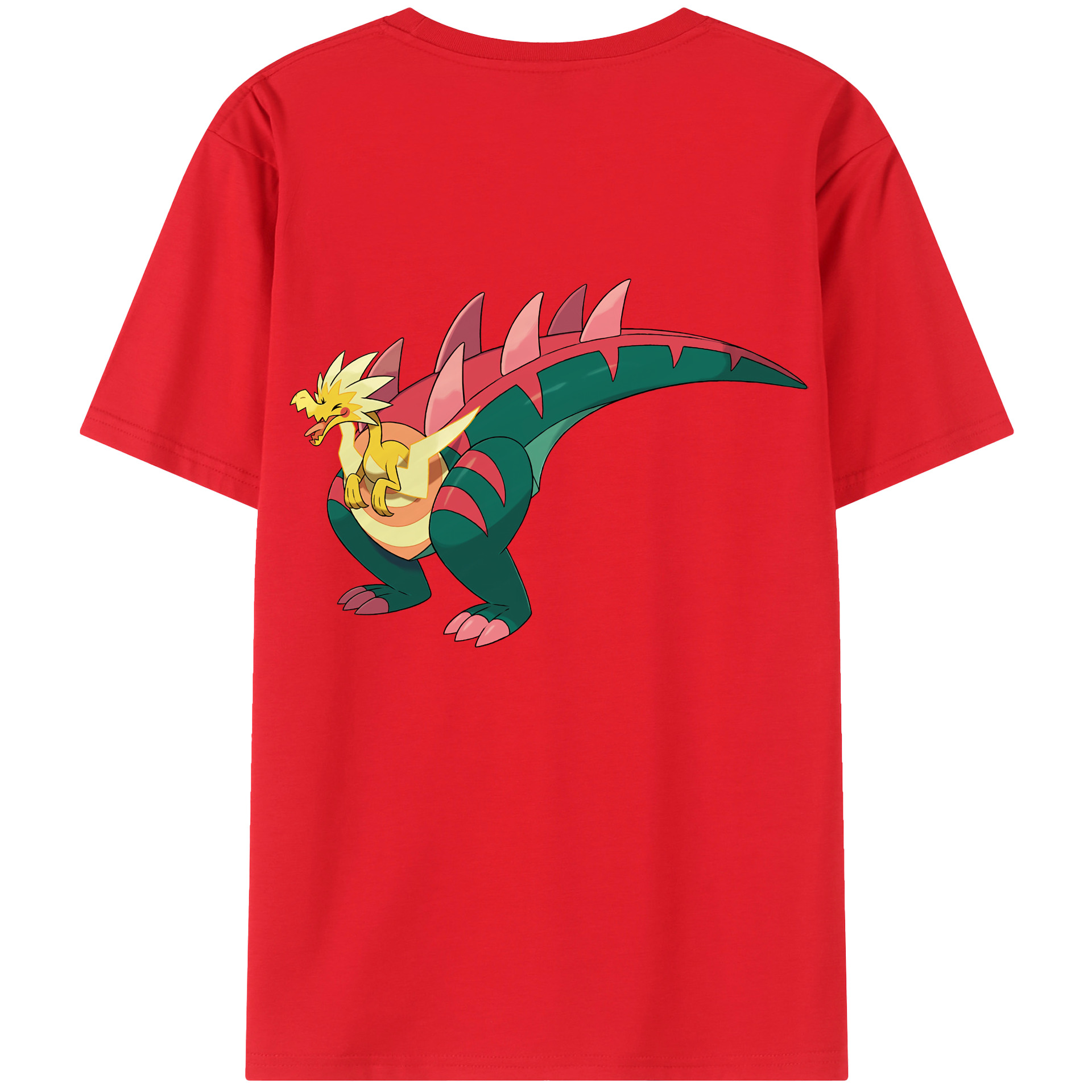 （画像用） ポケットモンスター Pokémon レディース半袖Tシャツ(バックプリント)