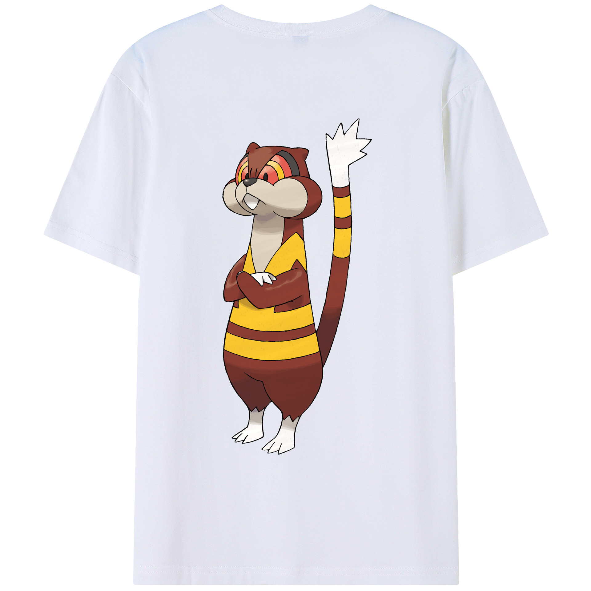 （画像用） ポケットモンスター Pokémon レディース半袖Tシャツ(バックプリント)