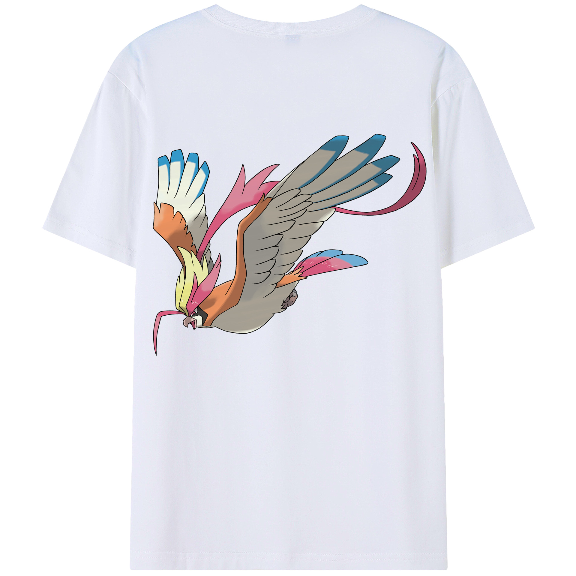 （画像用） ポケットモンスター Pokémon レディース半袖Tシャツ(バックプリント)