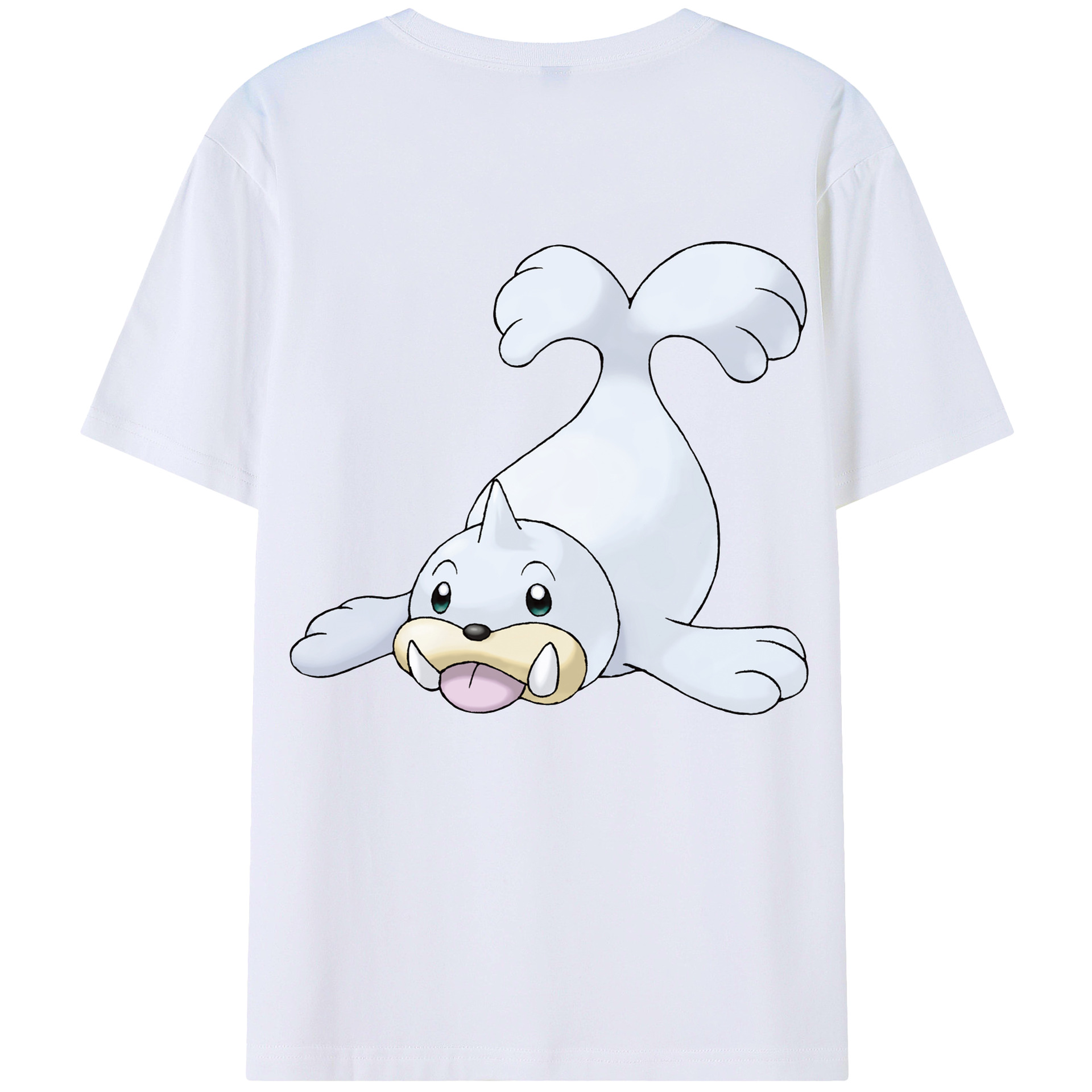 （画像用） ポケットモンスター Pokémon レディース半袖Tシャツ(バックプリント)
