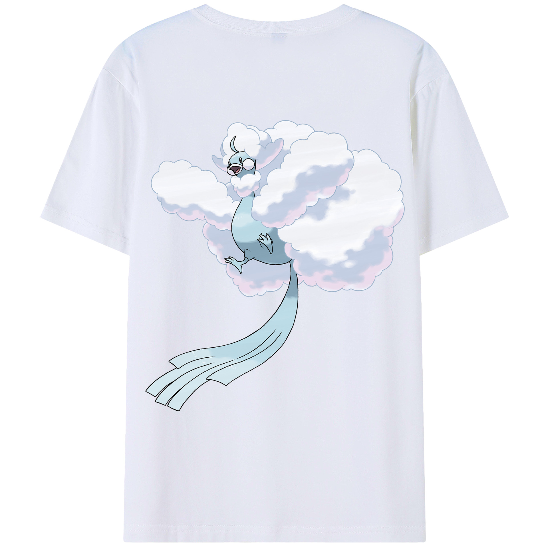 （画像用） ポケットモンスター Pokémon レディース半袖Tシャツ(バックプリント)