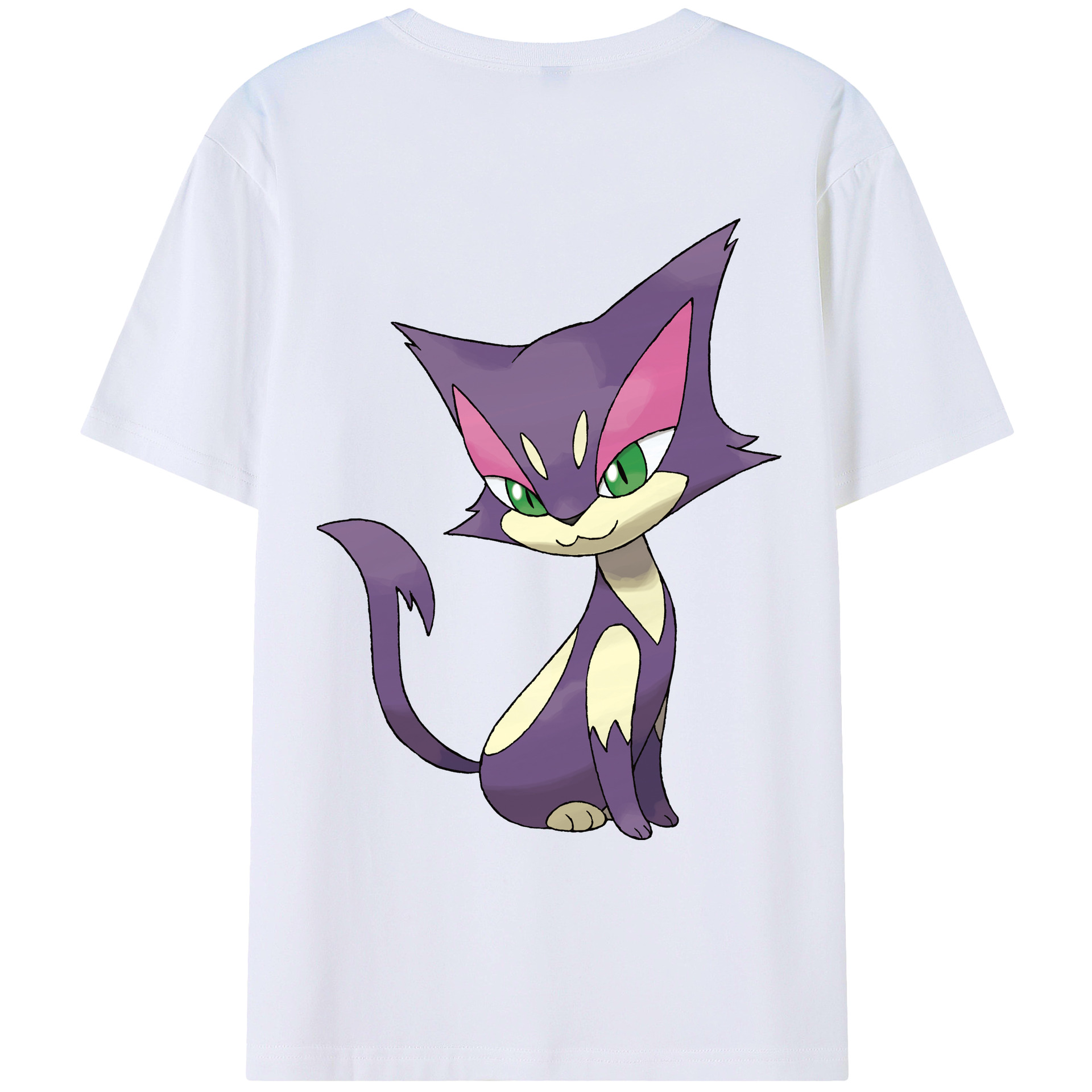（画像用） ポケットモンスター Pokémon レディース半袖Tシャツ(バックプリント)