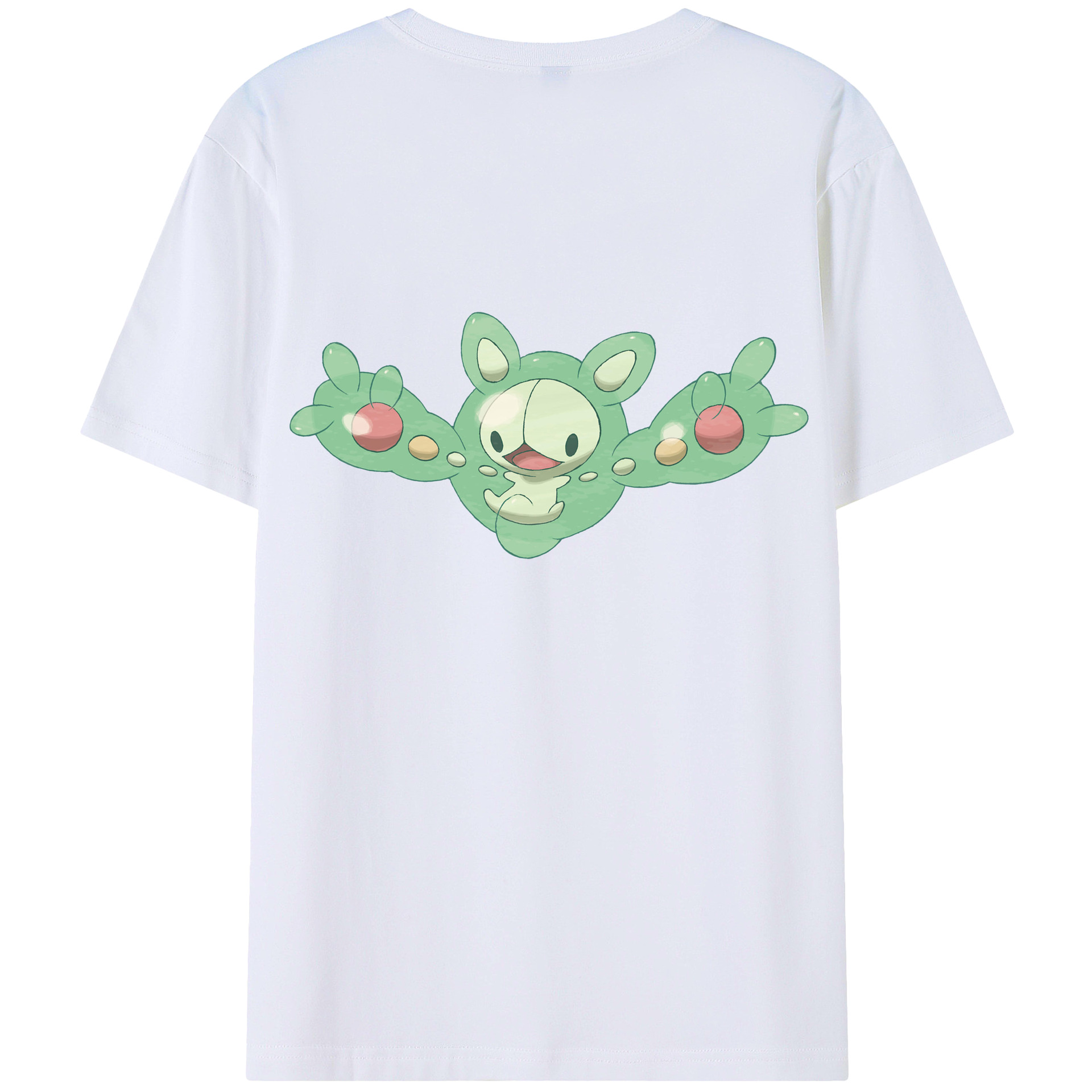 （画像用） ポケットモンスター Pokémon レディース半袖Tシャツ(バックプリント)