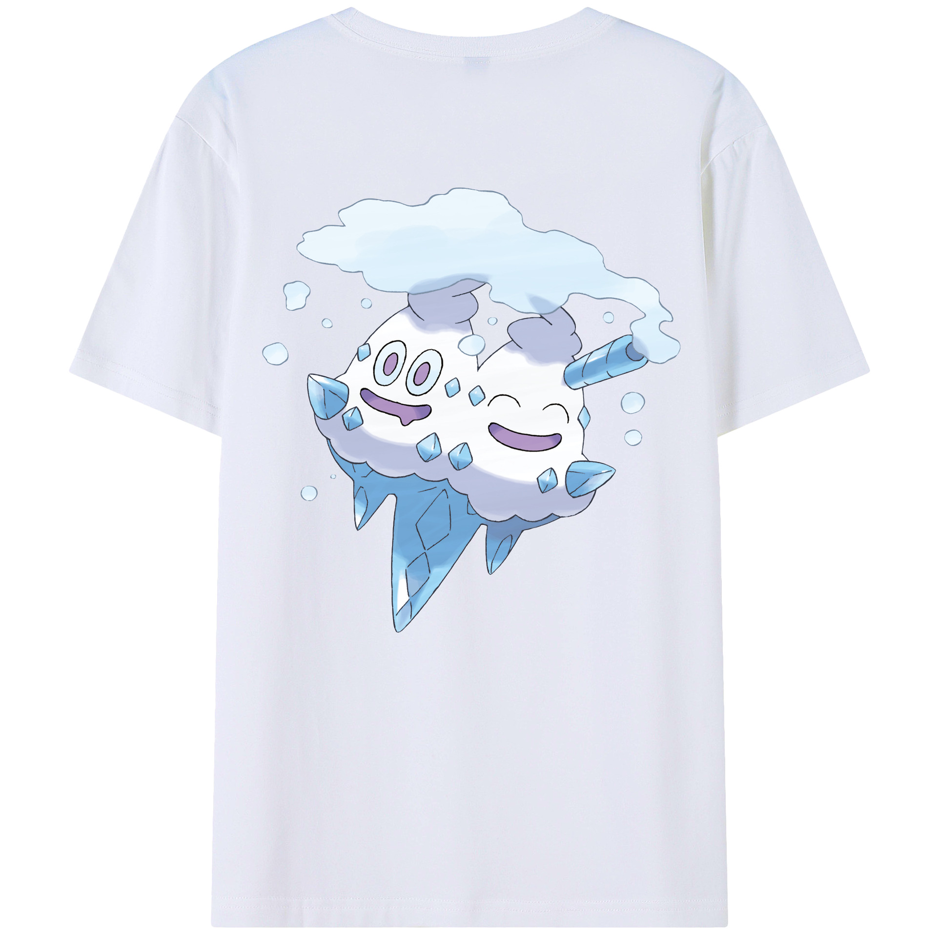 （画像用） ポケットモンスター Pokémon レディース半袖Tシャツ(バックプリント)