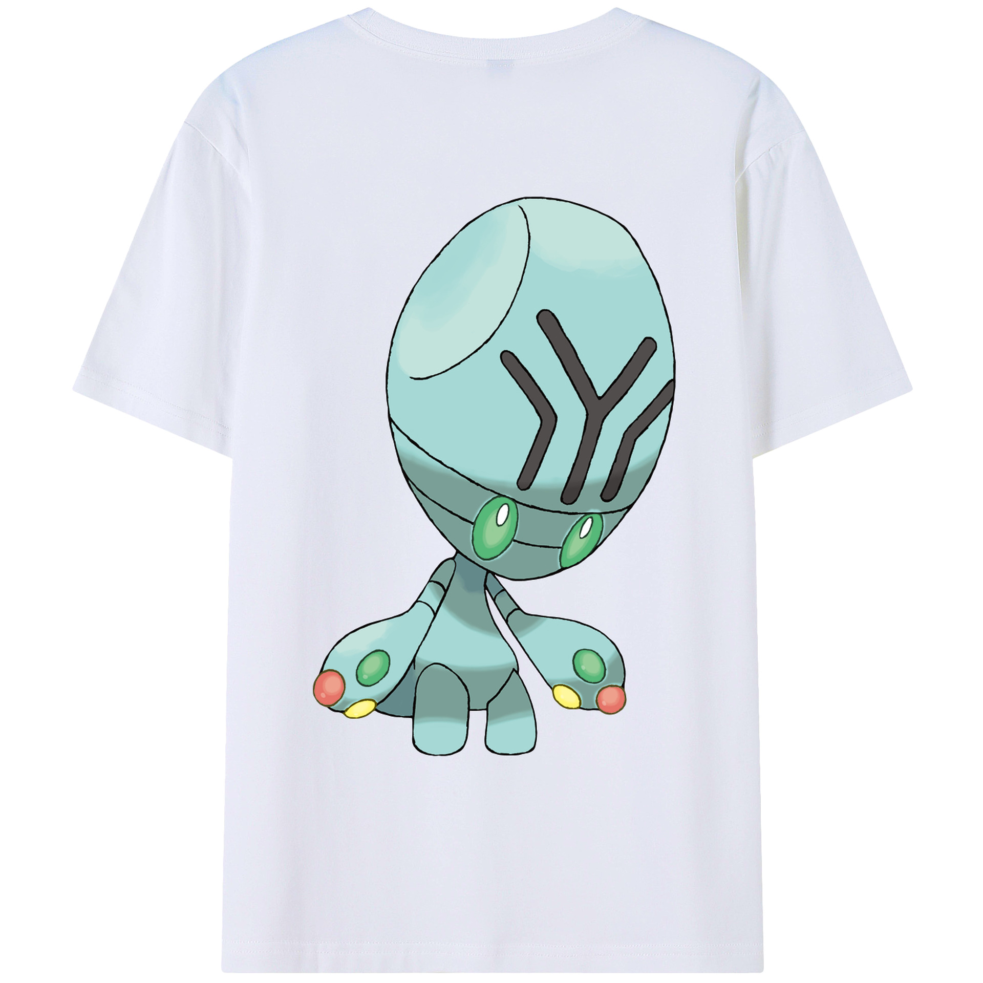 （画像用） ポケットモンスター Pokémon レディース半袖Tシャツ(バックプリント)