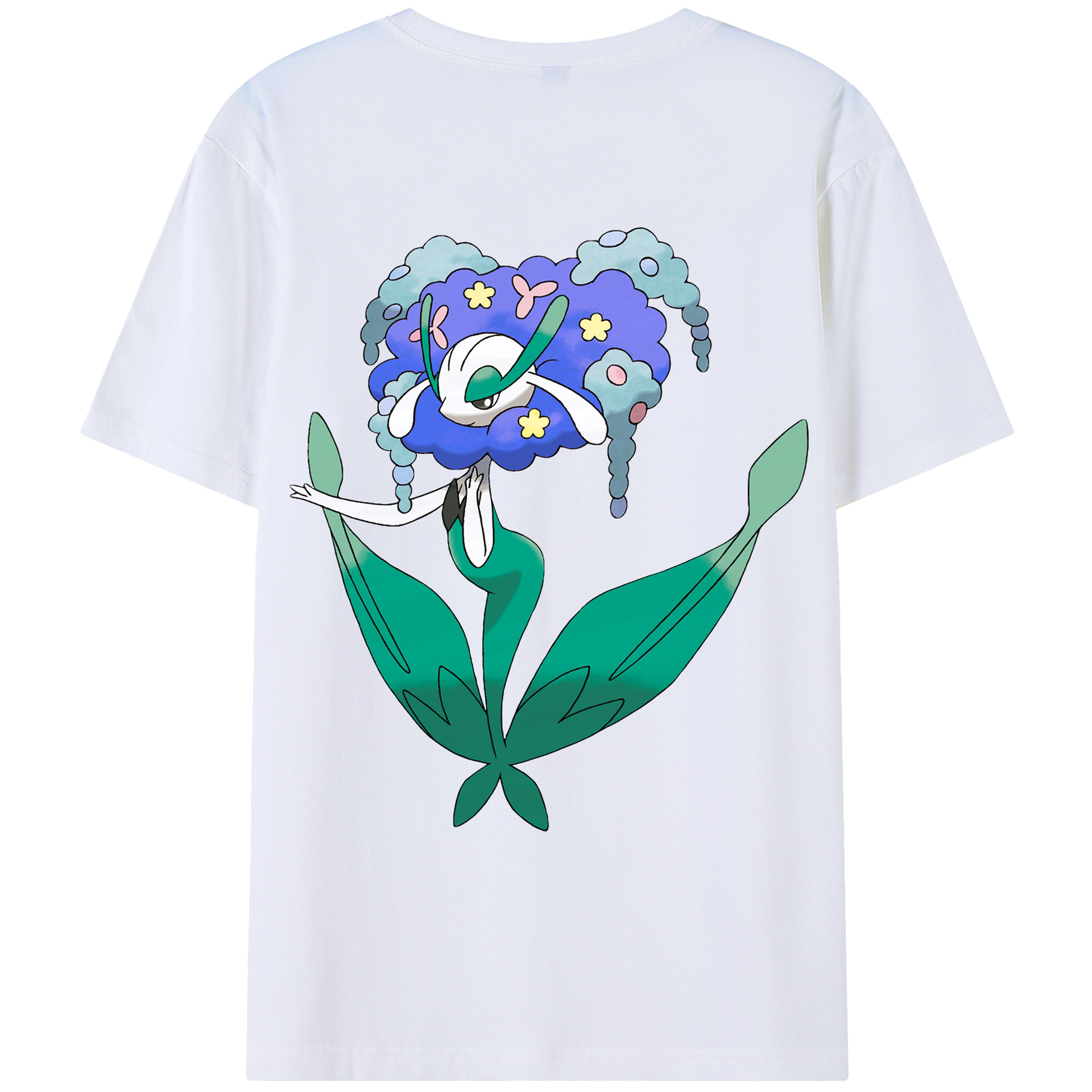 （画像用） ポケットモンスター Pokémon レディース半袖Tシャツ(バックプリント)