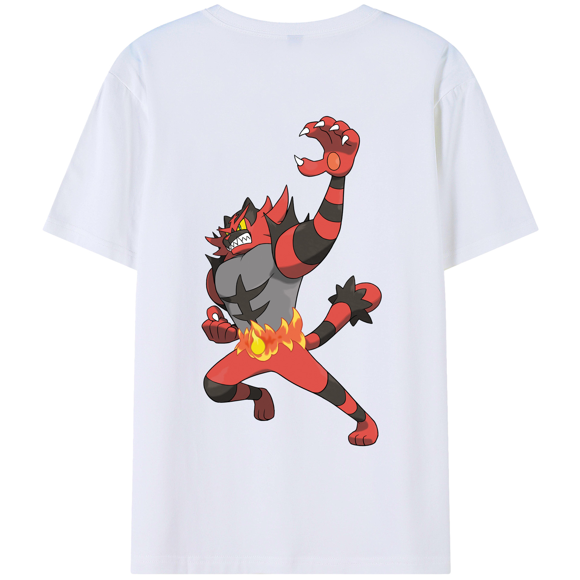 （画像用） ポケットモンスター Pokémon レディース半袖Tシャツ(バックプリント)