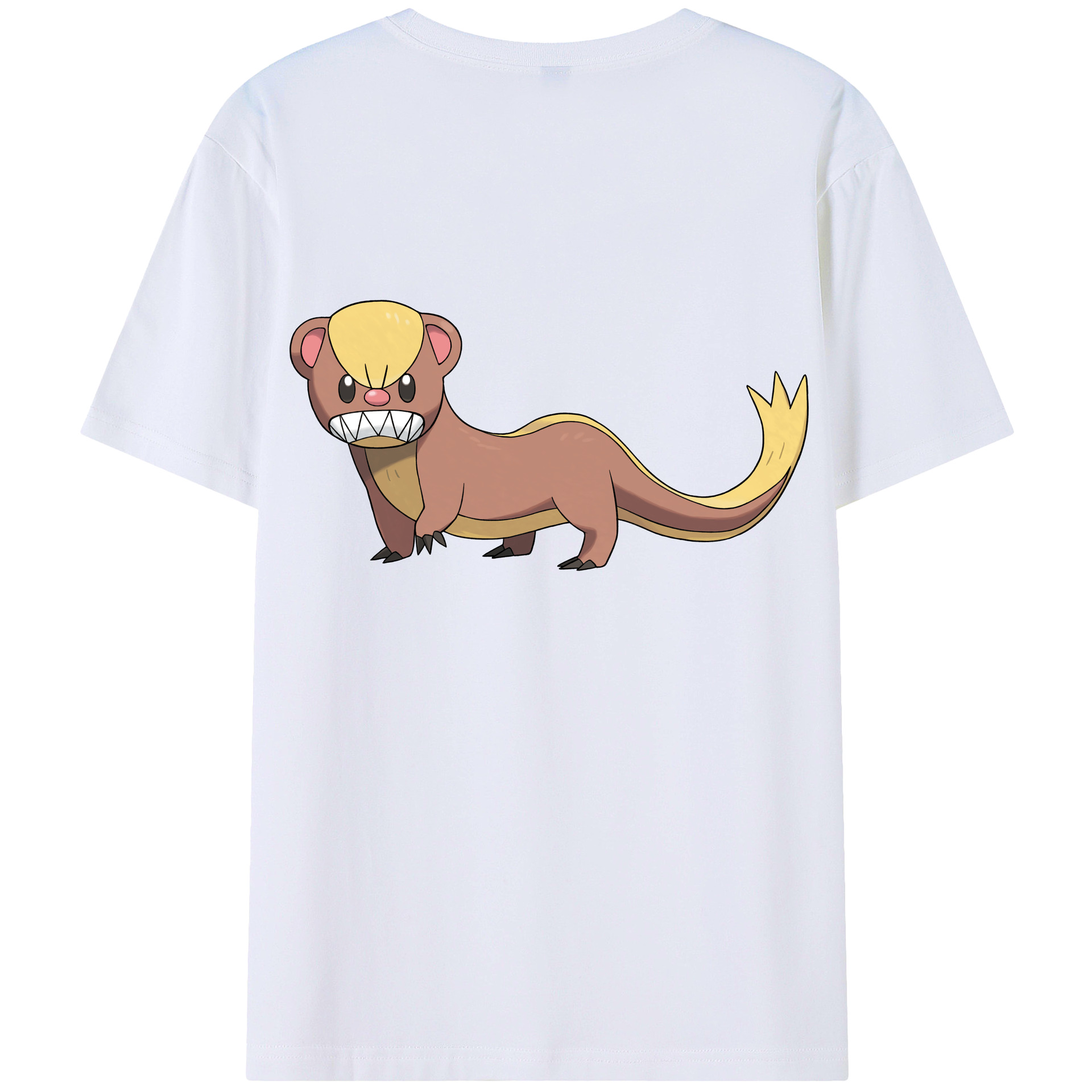 （画像用） ポケットモンスター Pokémon レディース半袖Tシャツ(バックプリント)