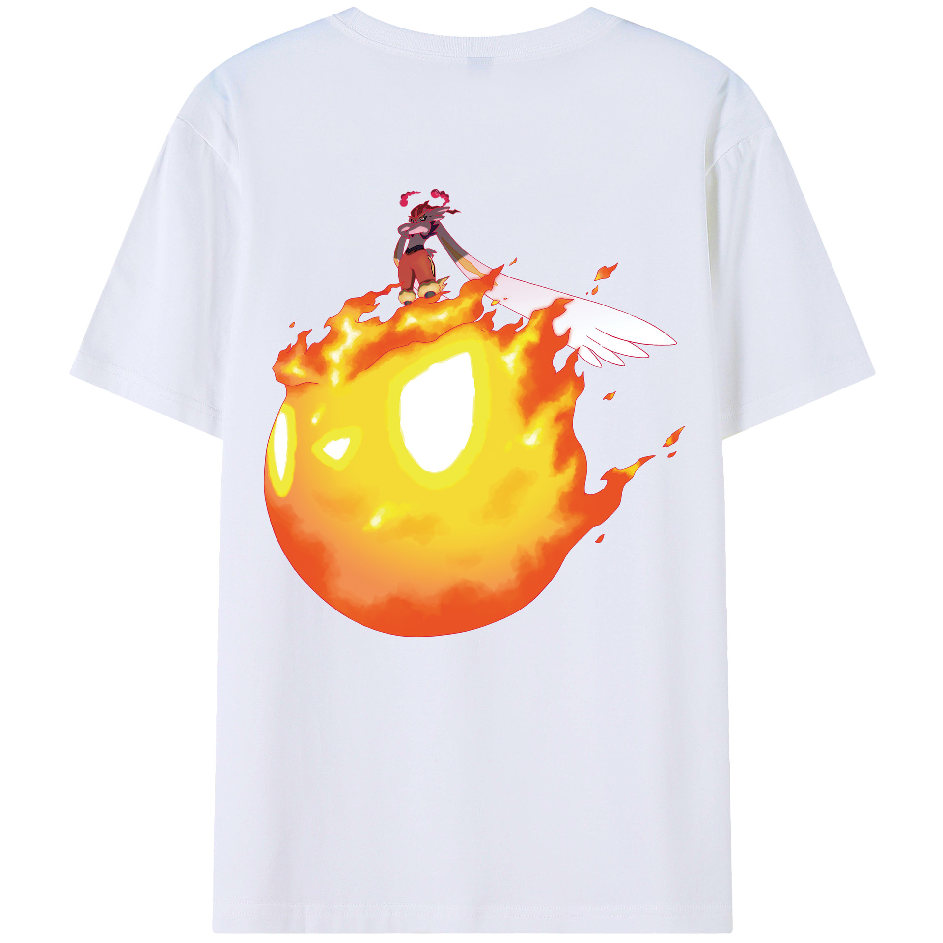 （画像用） ポケットモンスター Pokémon レディース半袖Tシャツ(バックプリント)